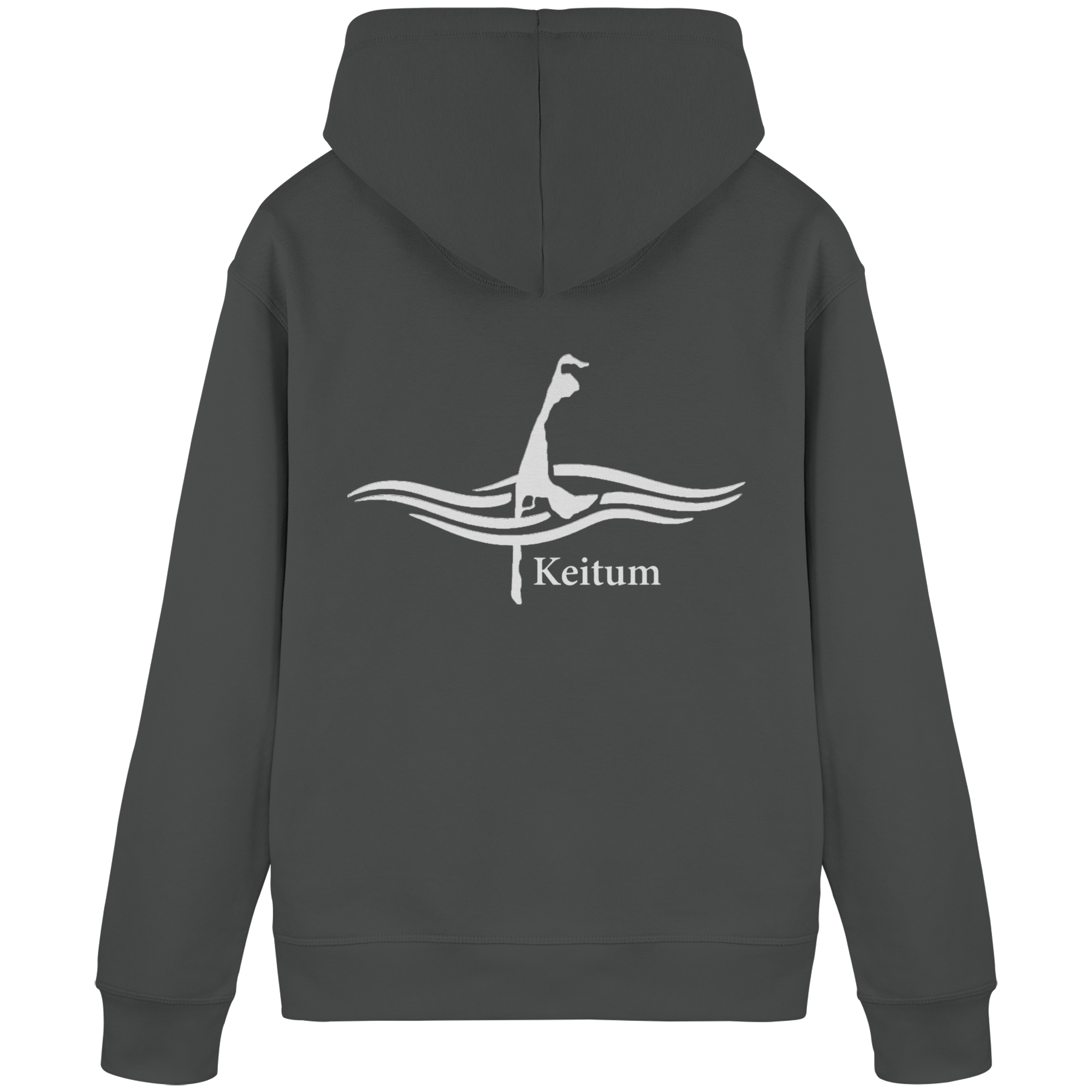 maritimes Sylt vom Meer umschlungen - Keitum Basic Hoodie (hell)