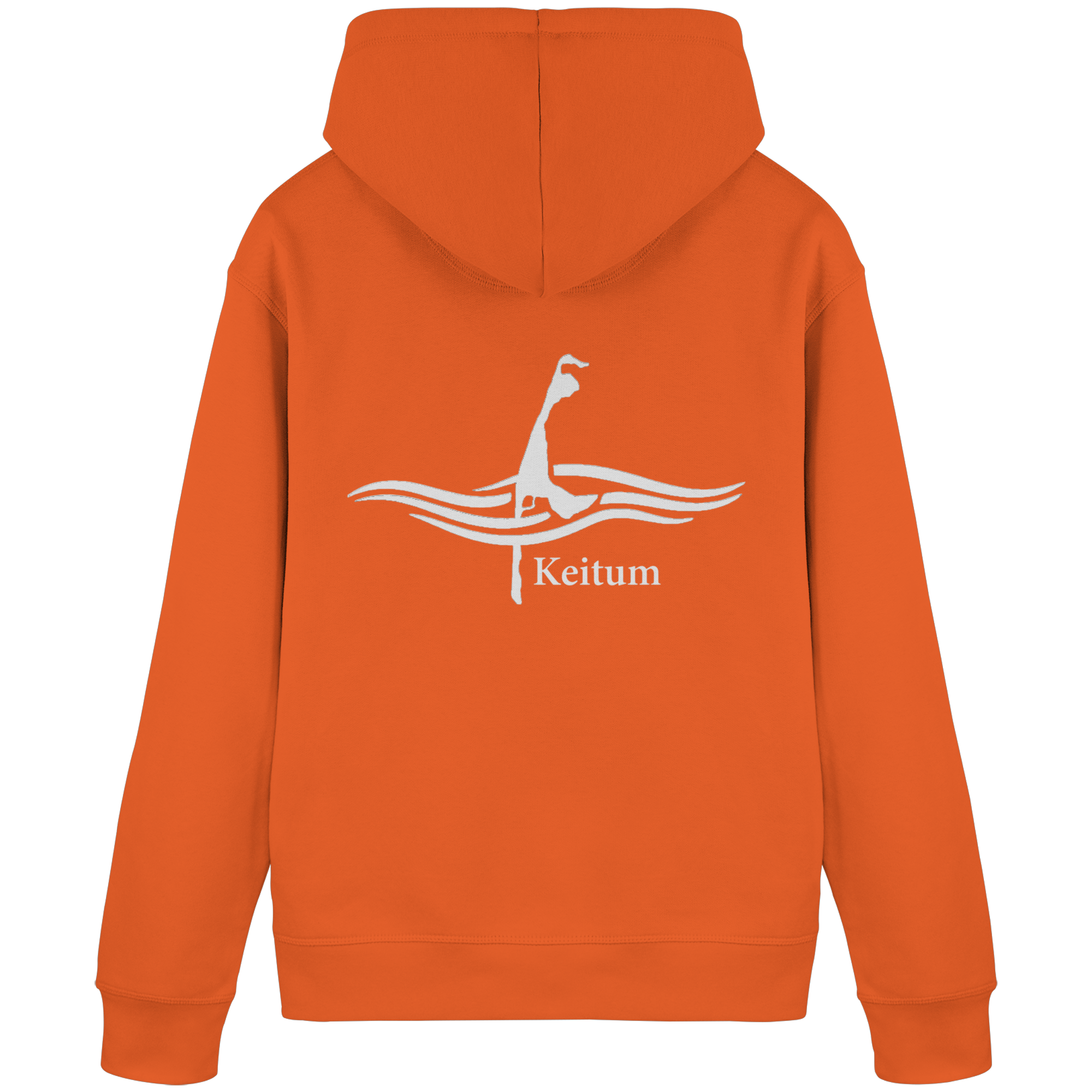 maritimes Sylt vom Meer umschlungen - Keitum Basic Hoodie (hell)