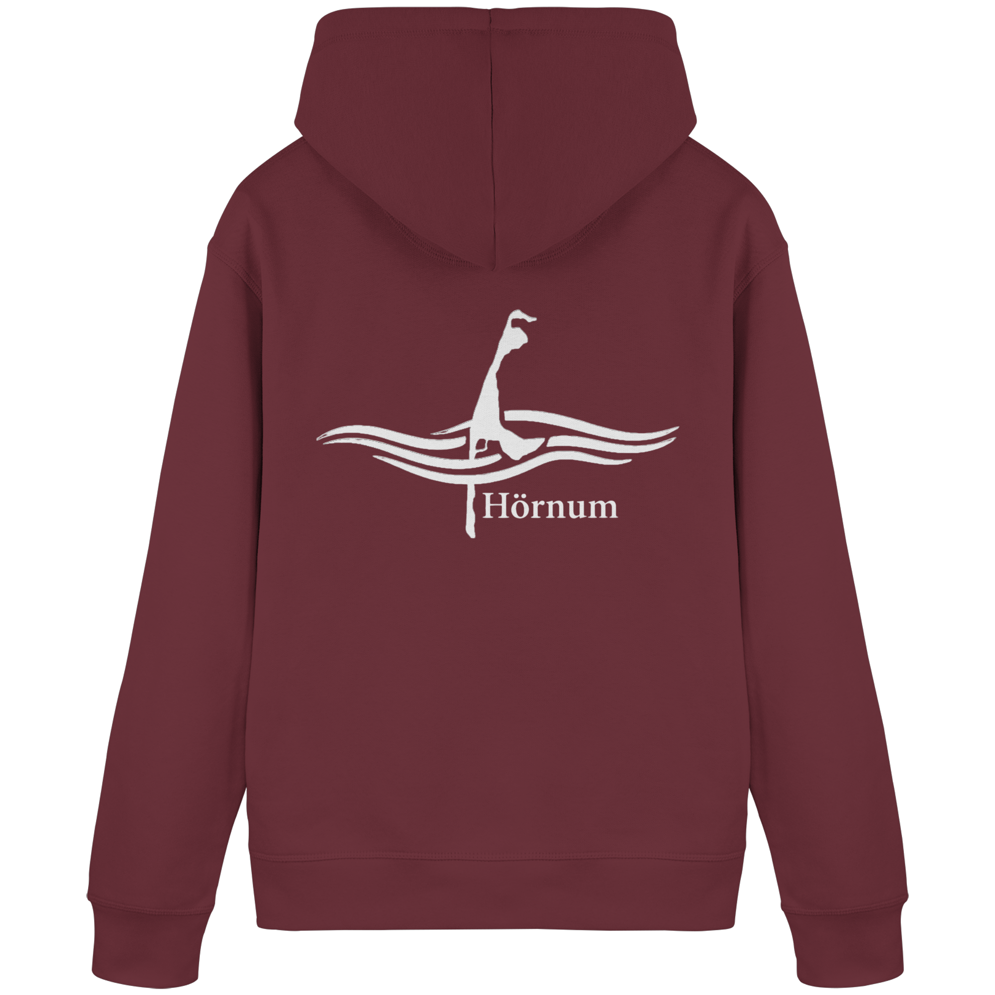 maritimes Sylt vom Meer umschlungen - Hörnum Basic Hoodie (hell)