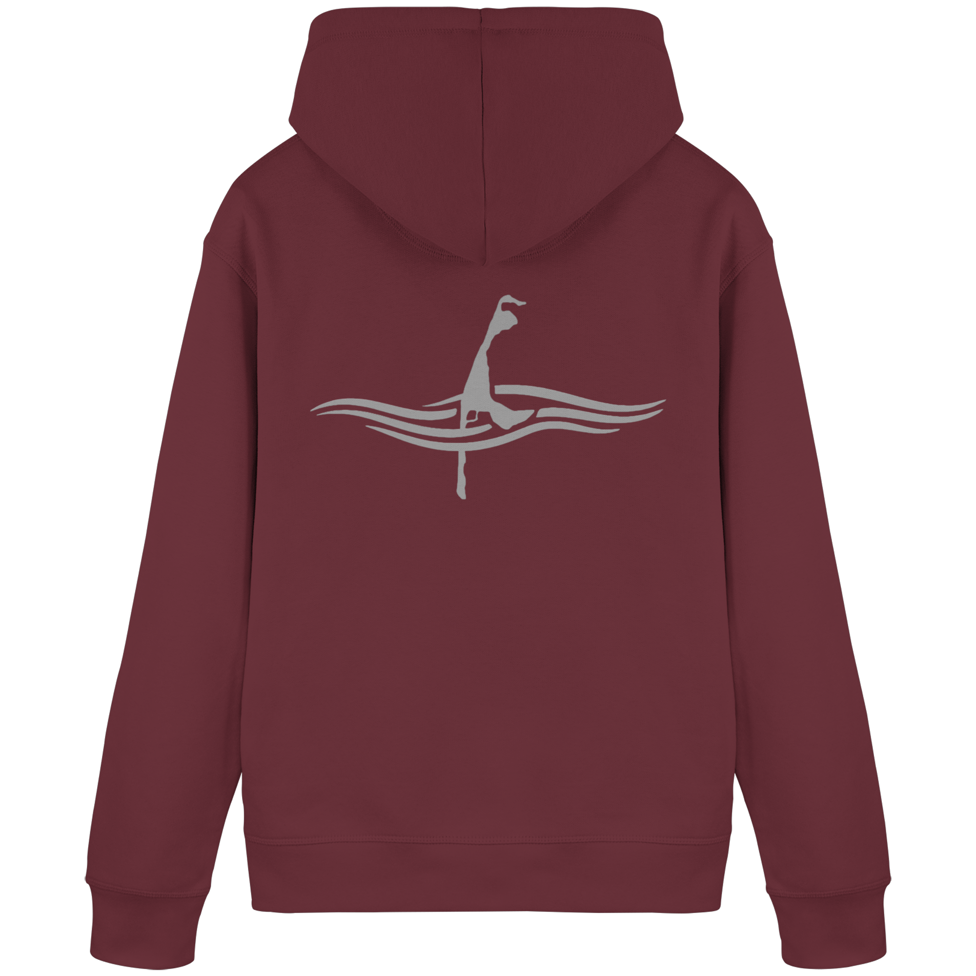 maritime SyltWelle mit Stick (front) & Logo (hinten) - Basic Hoodie