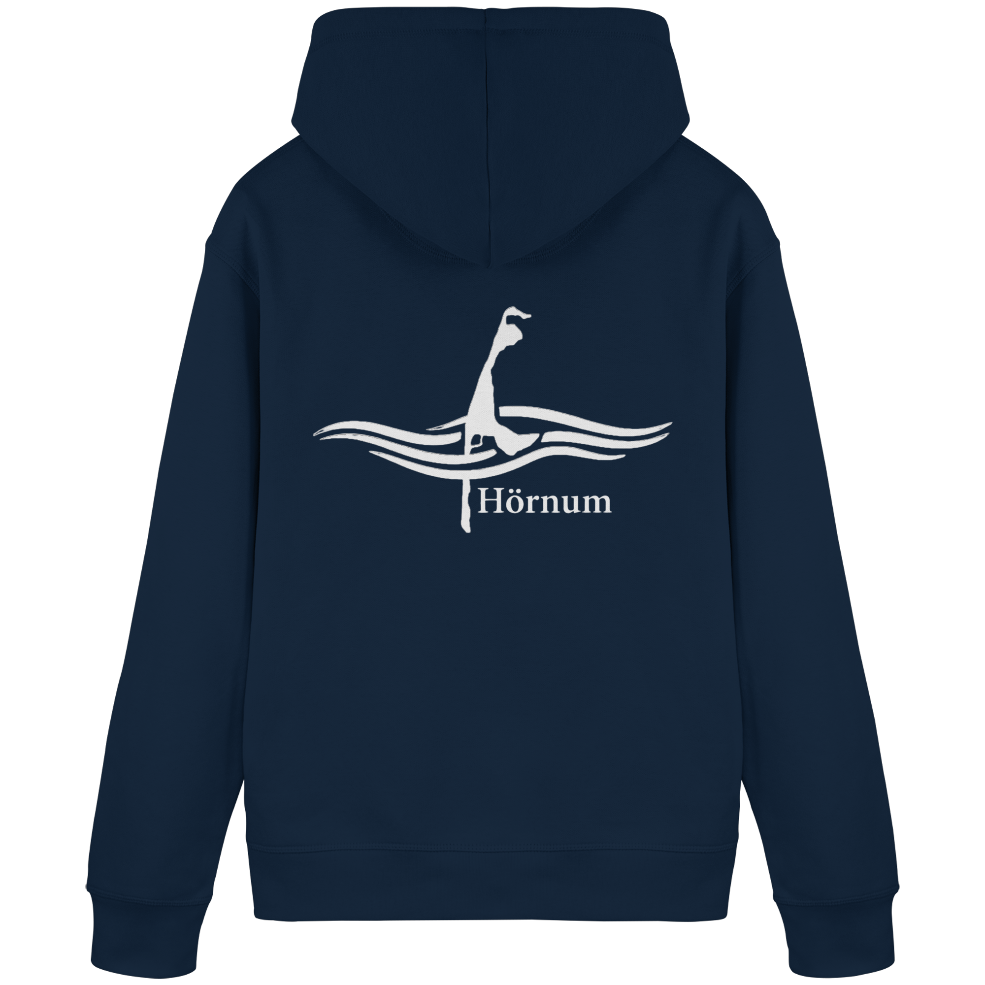 maritimes Sylt vom Meer umschlungen - Hörnum Basic Hoodie (hell)