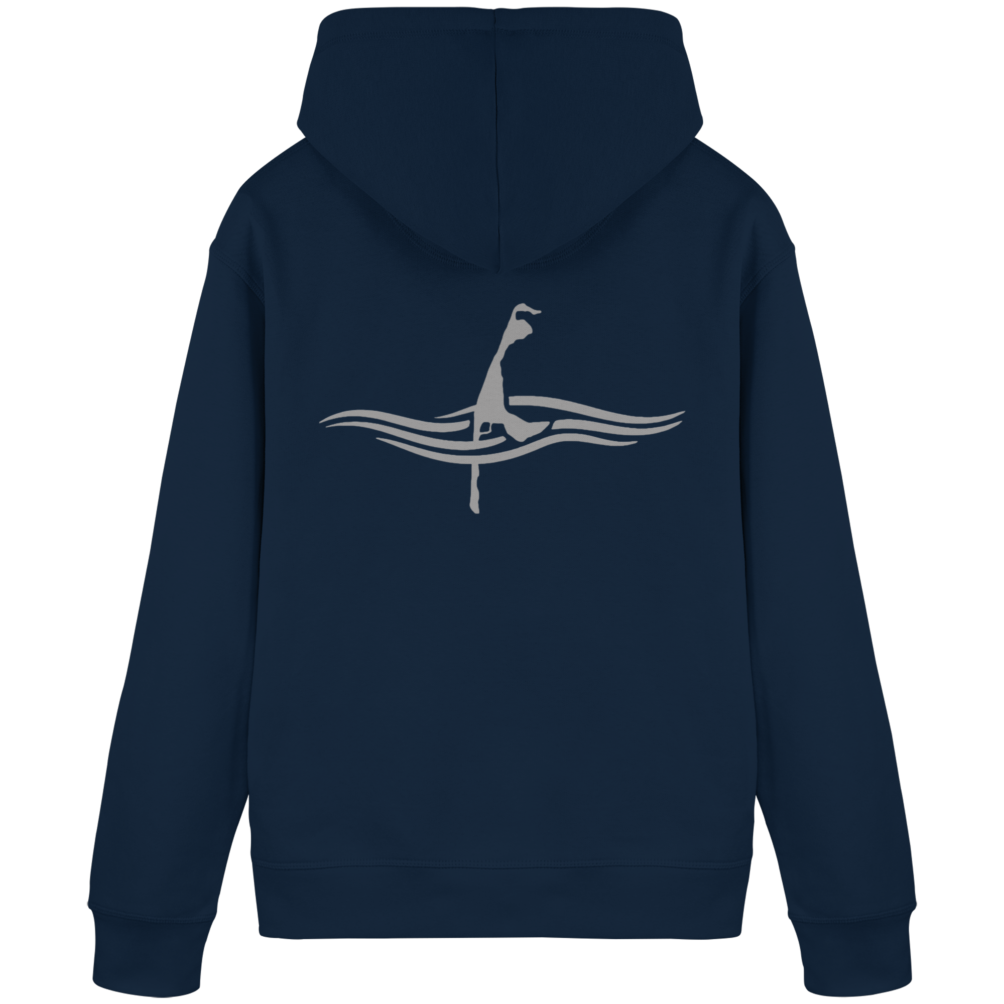maritime SyltWelle mit Stick (front) & Logo (hinten) - Basic Hoodie