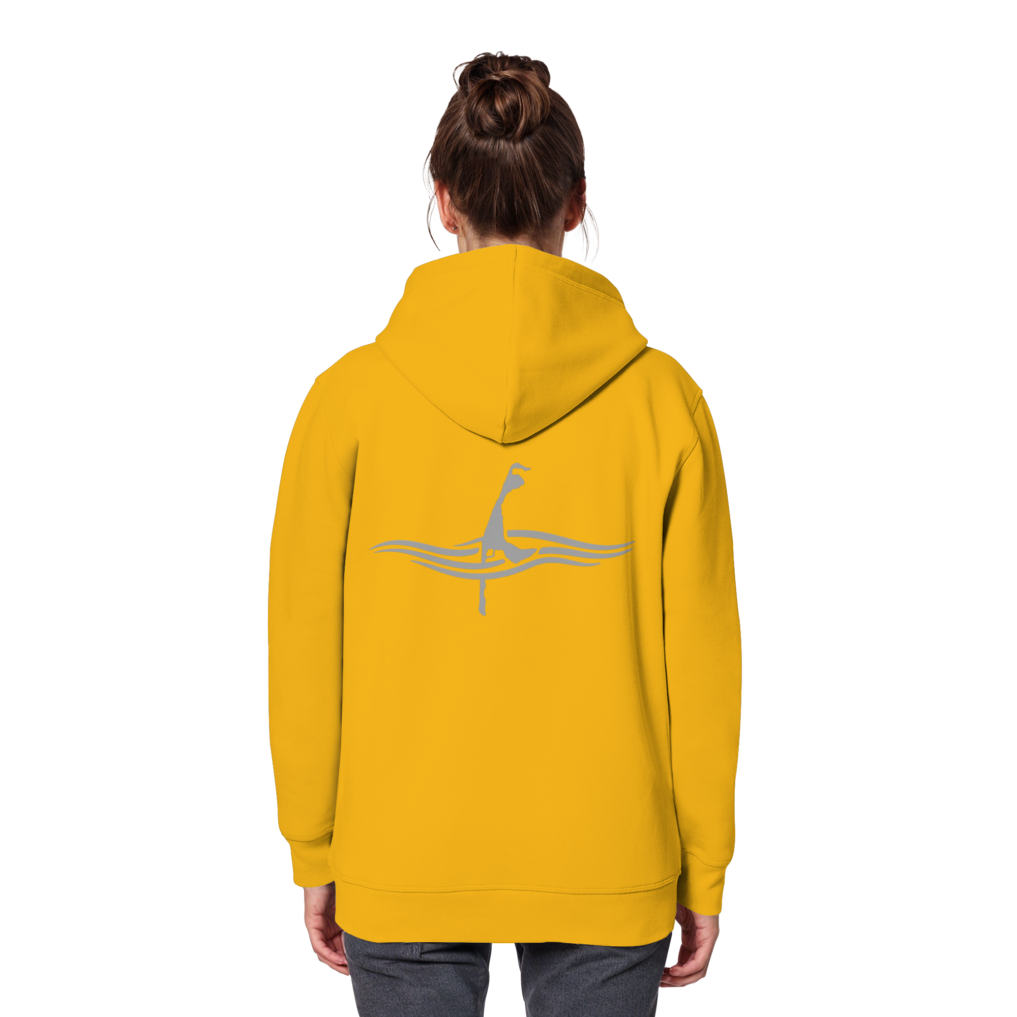 maritime SyltWelle mit Stick (front) & Logo (hinten) - Basic Hoodie