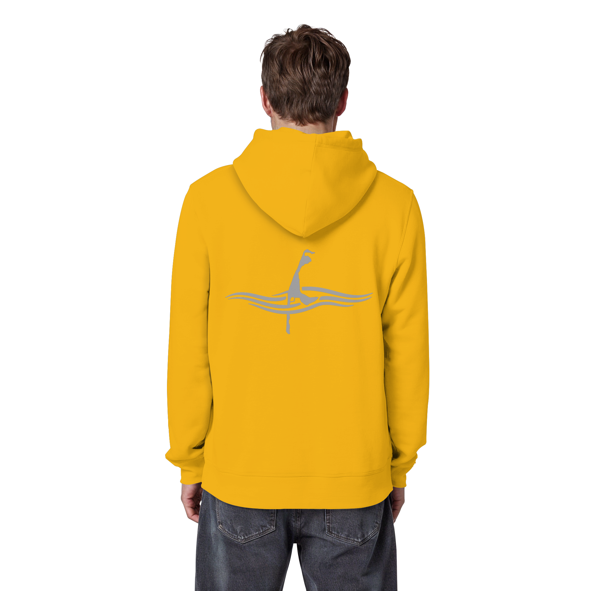 maritime SyltWelle mit Stick (front) & Logo (hinten) - Basic Hoodie