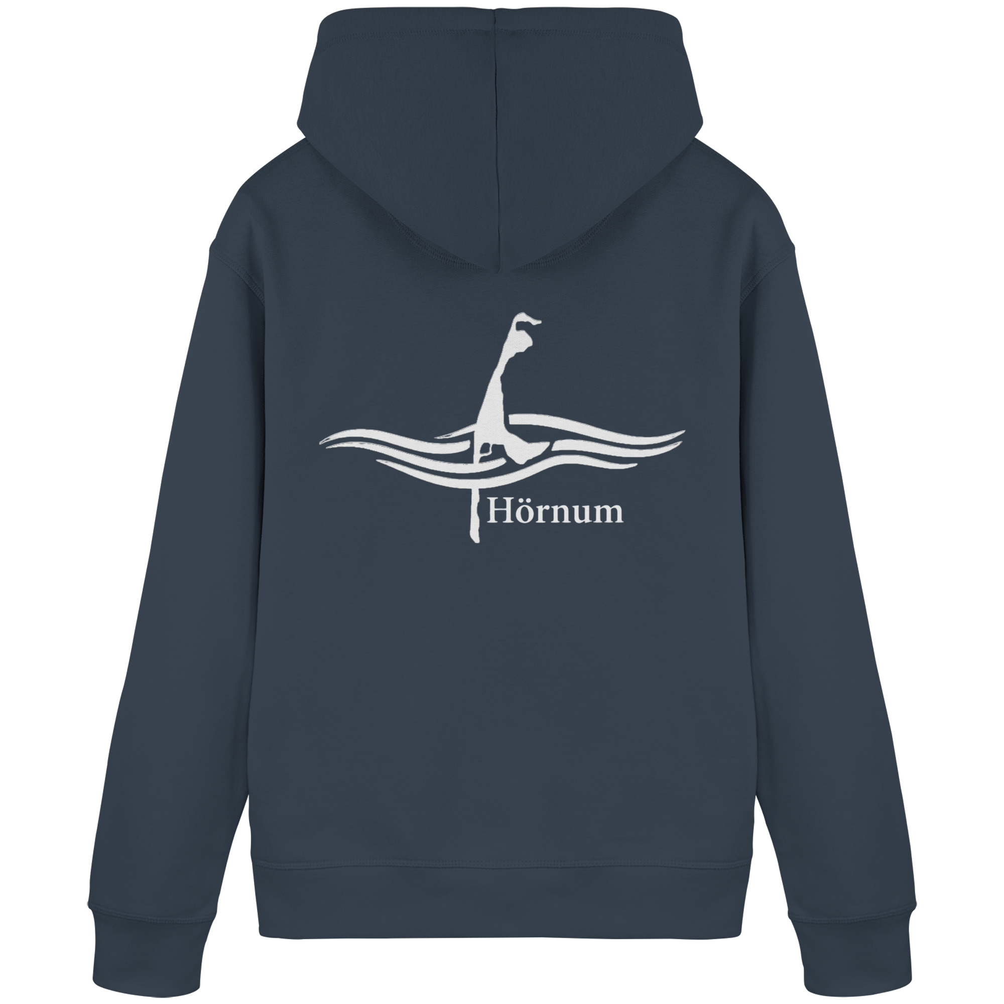 maritimes Sylt vom Meer umschlungen - Hörnum Basic Hoodie (hell)