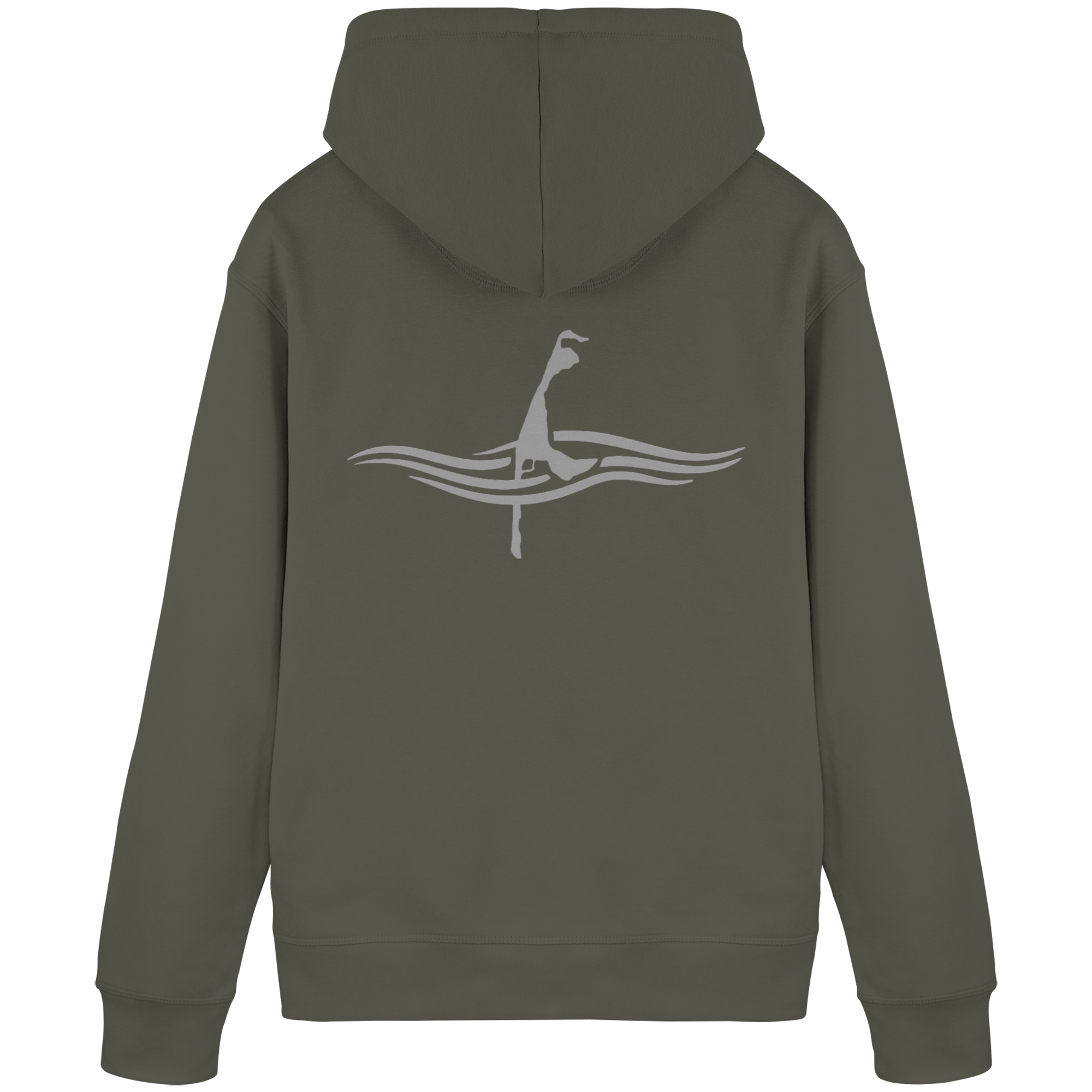 maritime SyltWelle mit Stick (front) & Logo (hinten) - Basic Hoodie