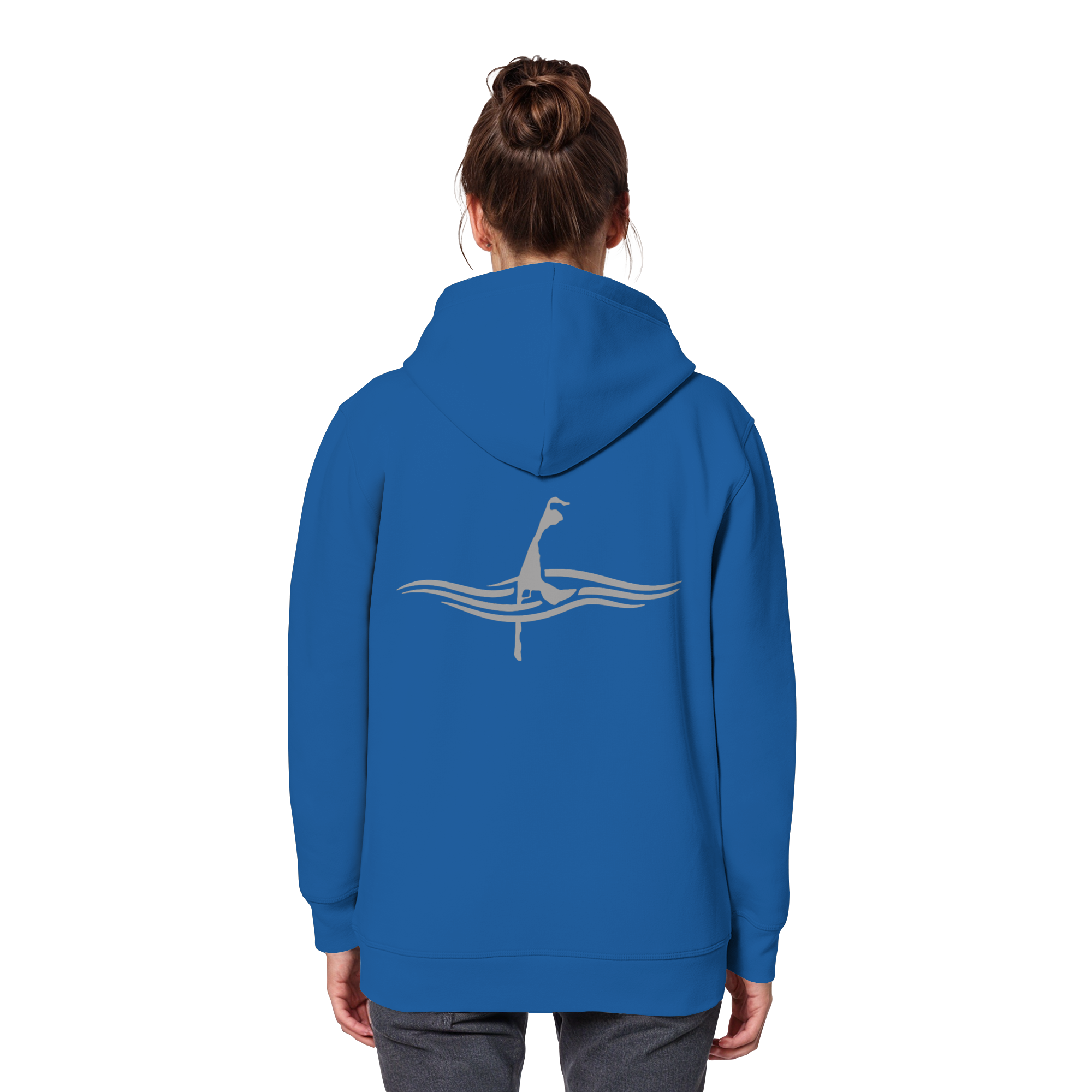 maritime SyltWelle mit Stick (front) & Logo (hinten) - Basic Hoodie