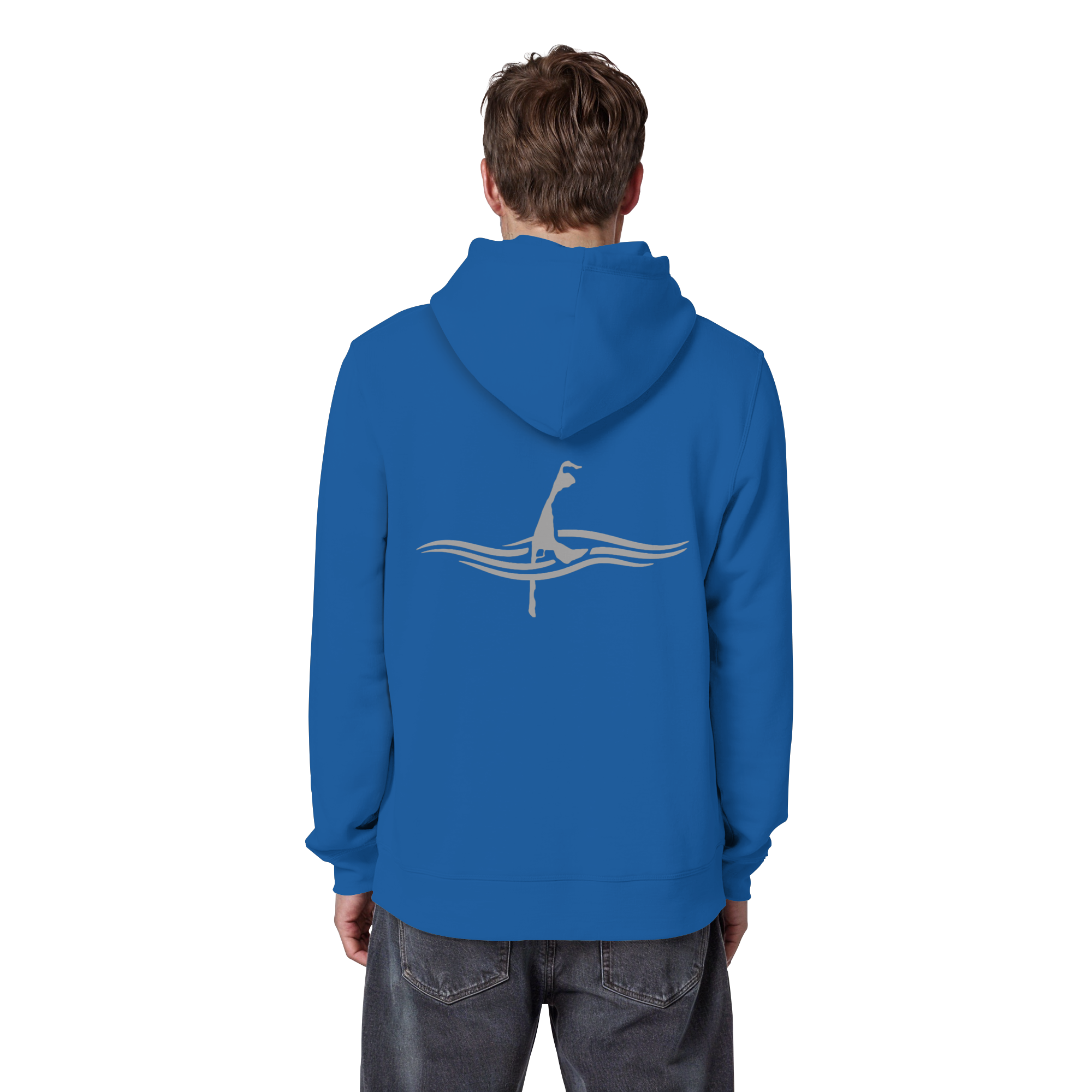 maritime SyltWelle mit Stick (front) & Logo (hinten) - Basic Hoodie