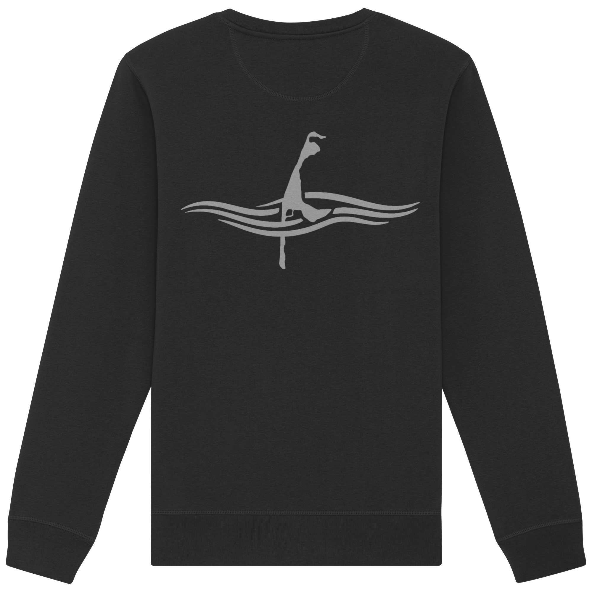 maritime SyltWelle mit Stick (front) & Logo (hinten) - Basic Sweatshirt