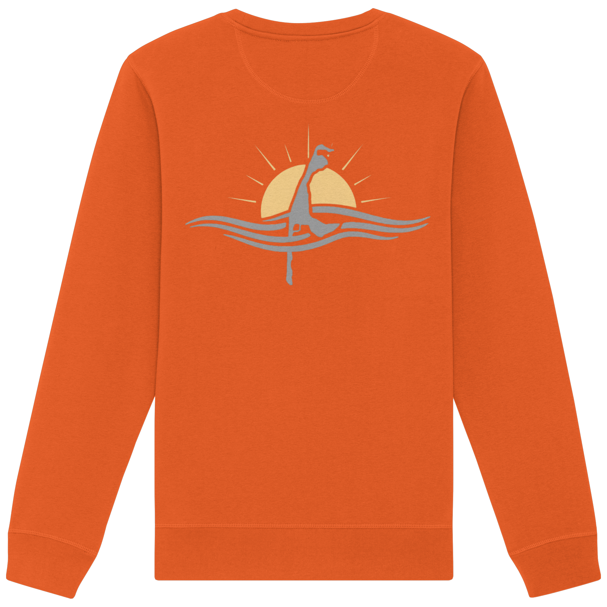 Sonne über Sylt - Summer Feeling mit Stick (front) & Logo (hinten)  - Sweatshirt