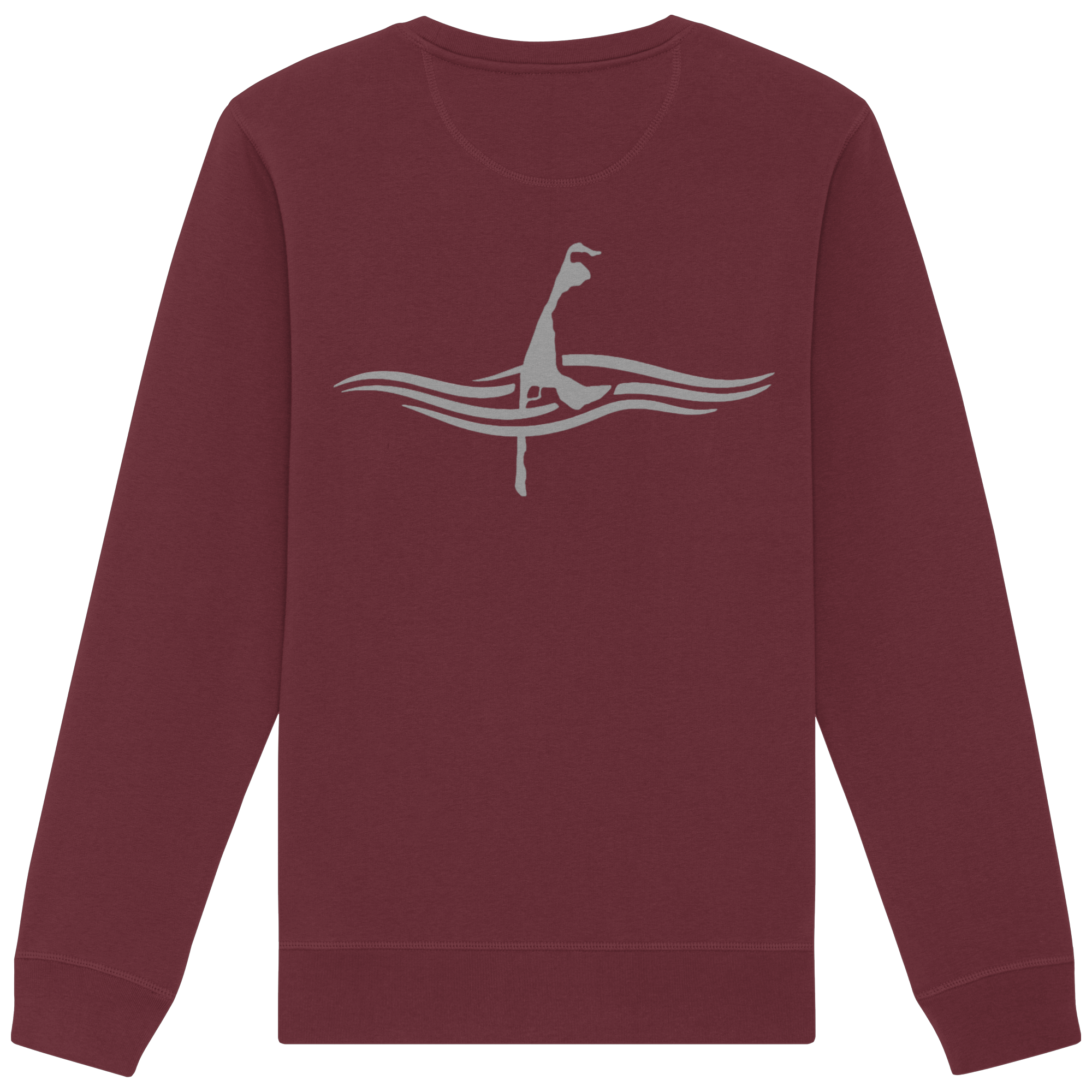 maritime SyltWelle mit Stick (front) & Logo (hinten) - Basic Sweatshirt