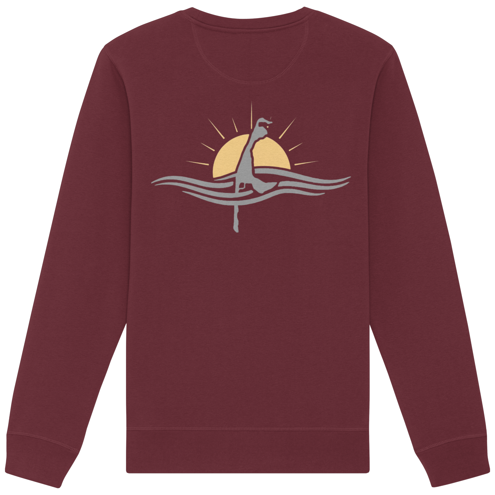 Sonne über Sylt - Summer Feeling mit Stick (front) & Logo (hinten)  - Sweatshirt