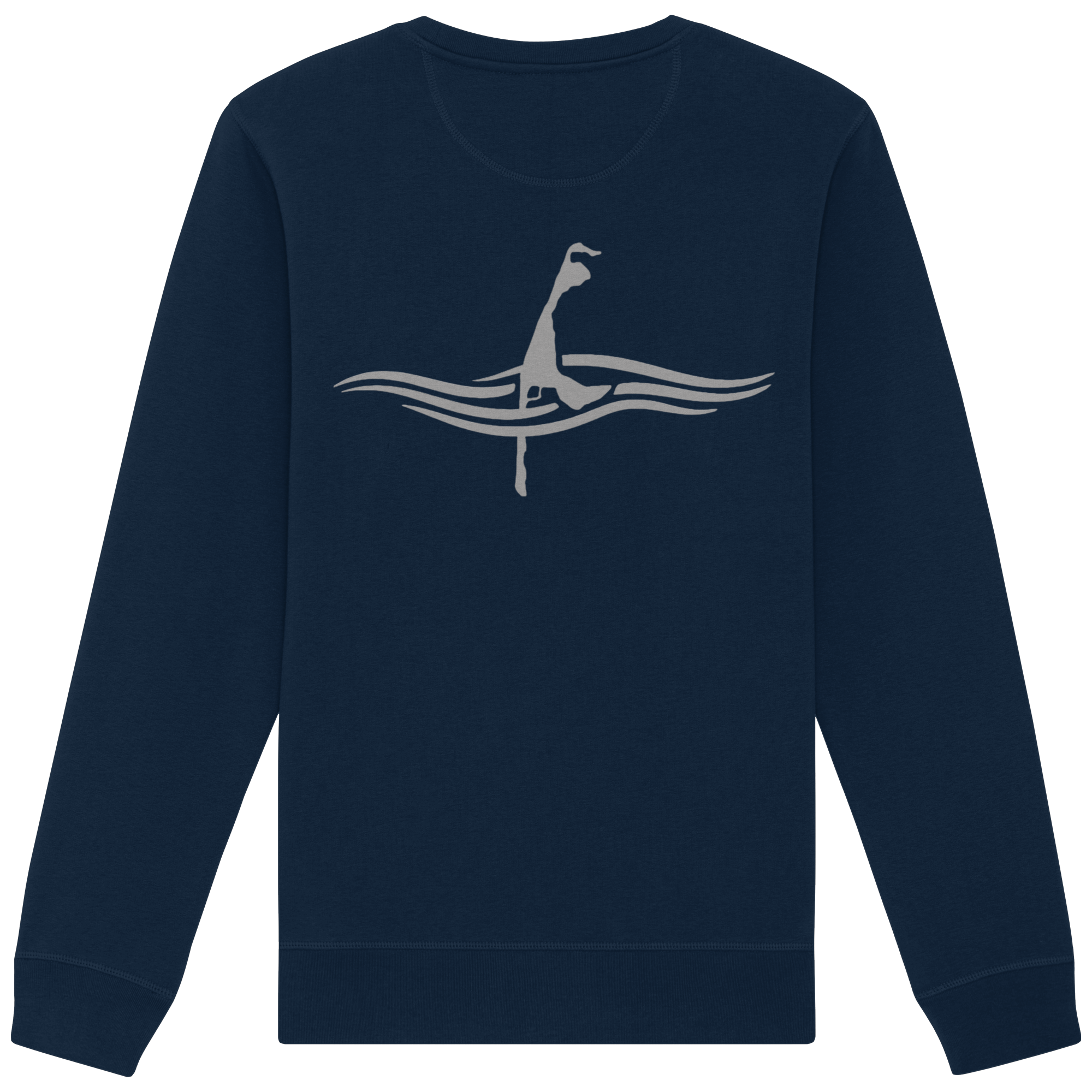 maritime SyltWelle mit Stick (front) & Logo (hinten) - Basic Sweatshirt