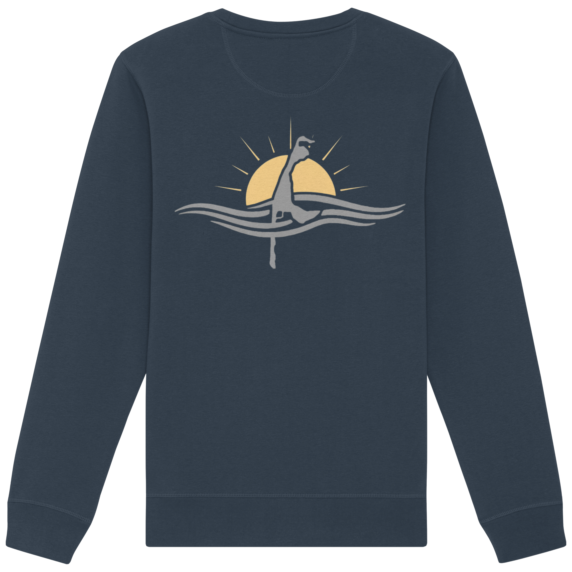 Sonne über Sylt - Summer Feeling mit Stick (front) & Logo (hinten)  - Sweatshirt