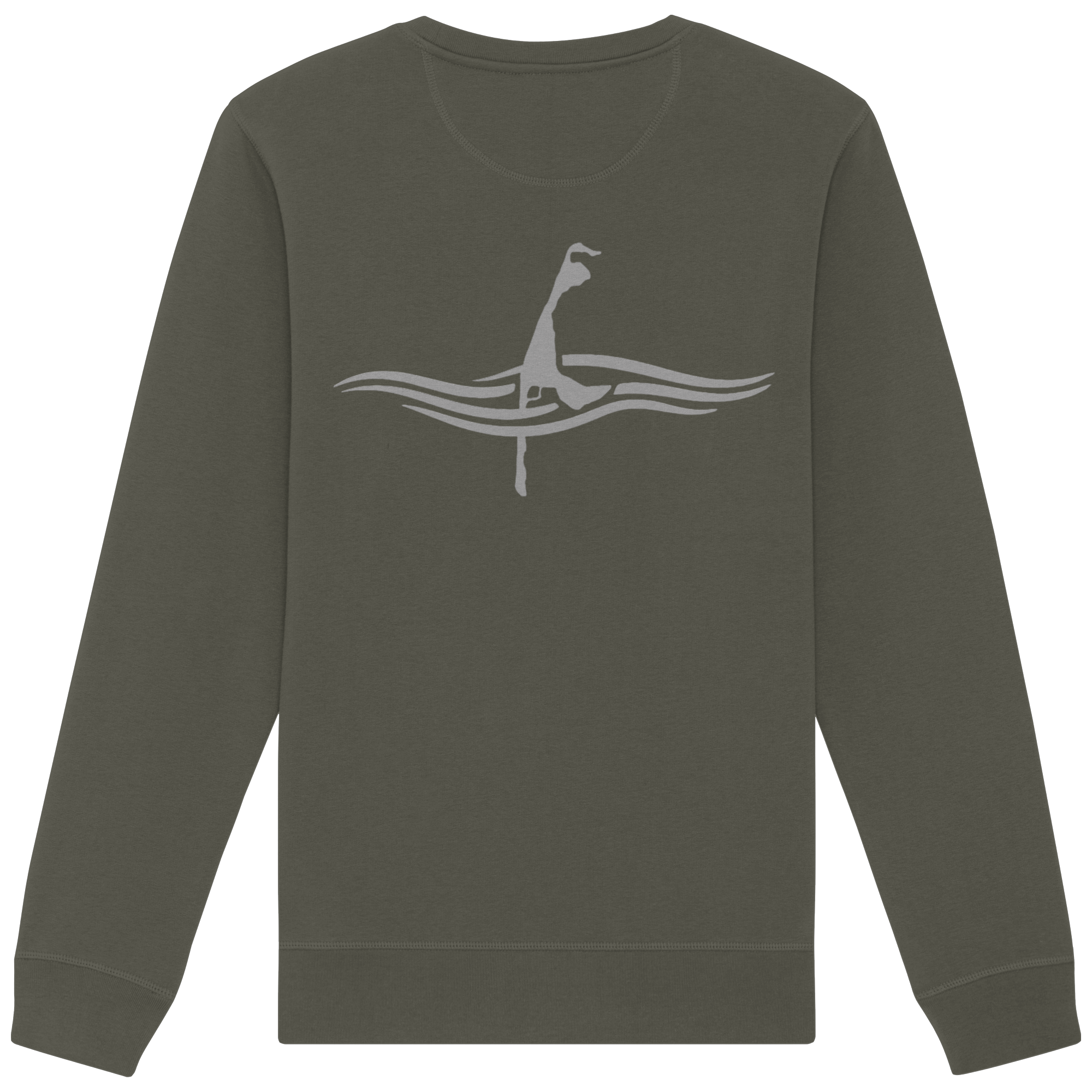 maritime SyltWelle mit Stick (front) & Logo (hinten) - Basic Sweatshirt