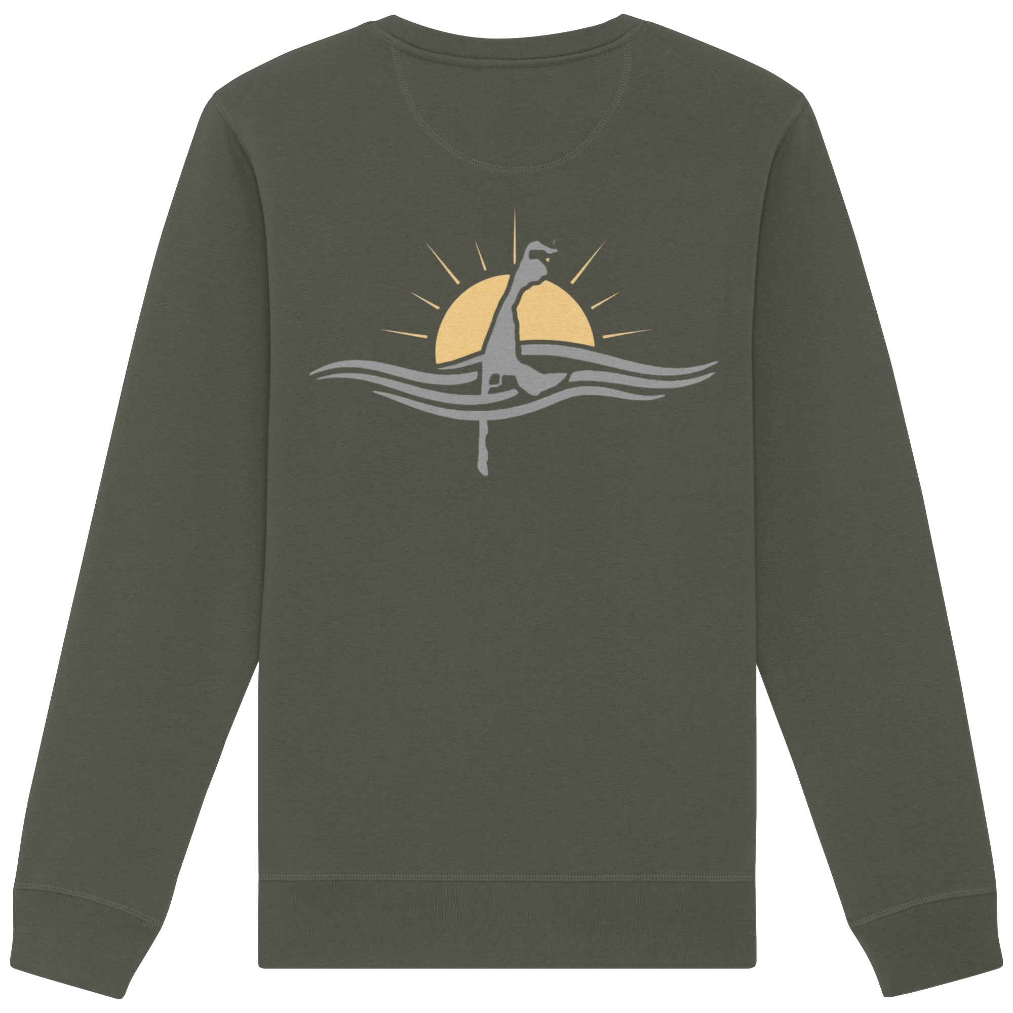 Sonne über Sylt - Summer Feeling mit Stick (front) & Logo (hinten)  - Sweatshirt