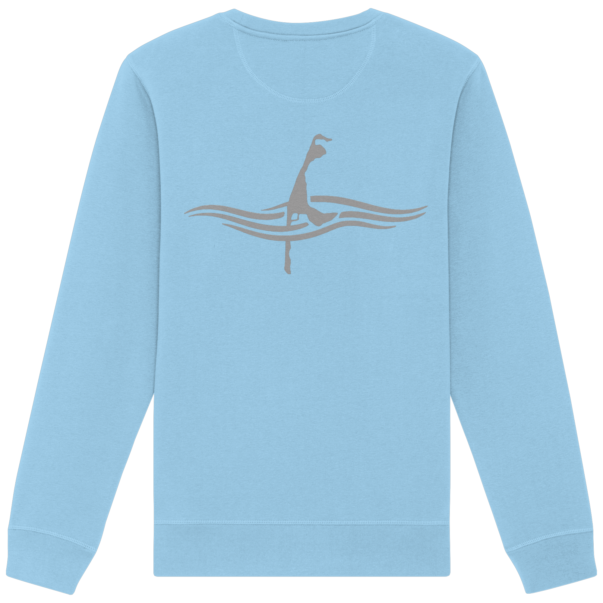 maritime SyltWelle mit Stick (front) & Logo (hinten) - Basic Sweatshirt