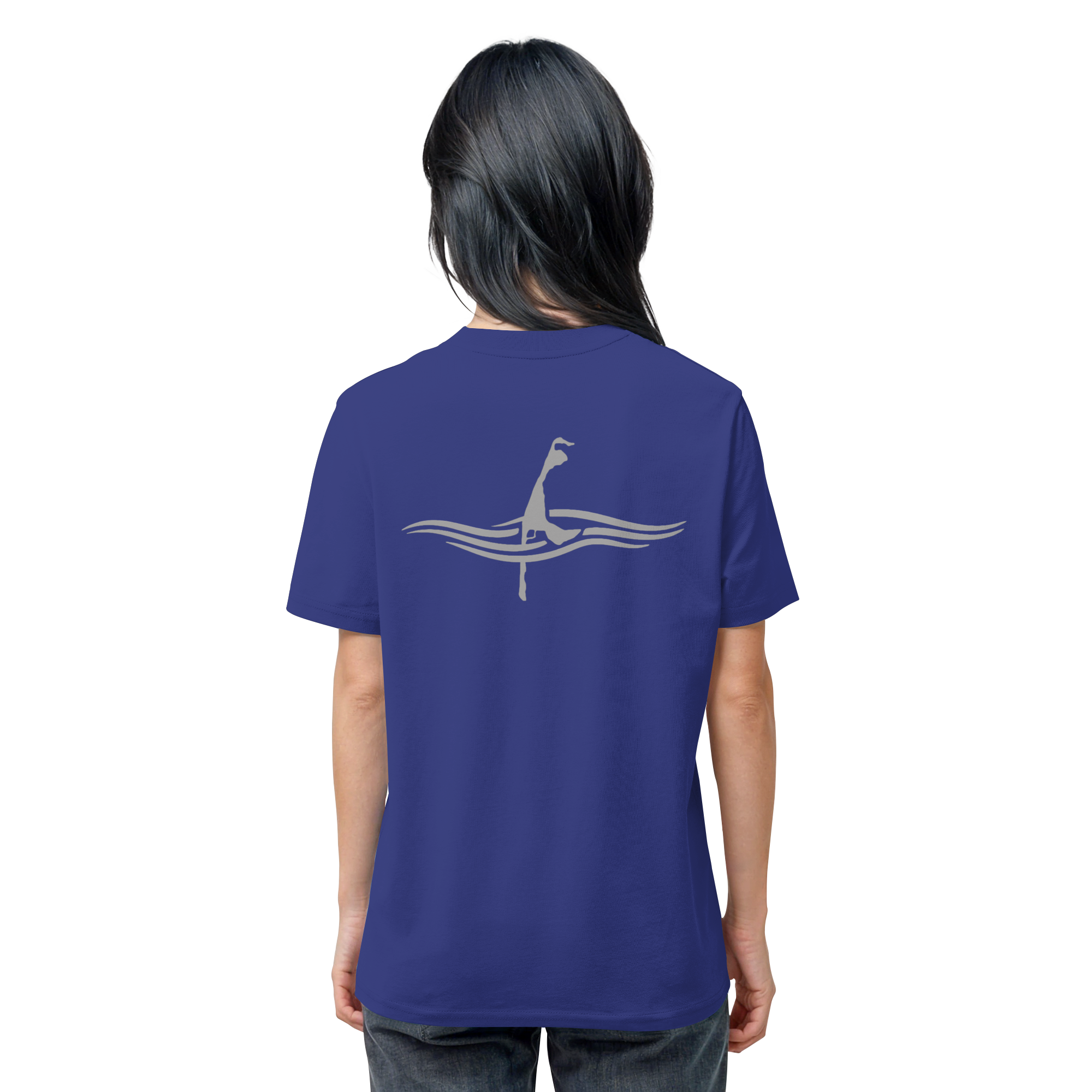 maritimes Sylt vom Meer umschlungen (Rücken) - Basic Shirt