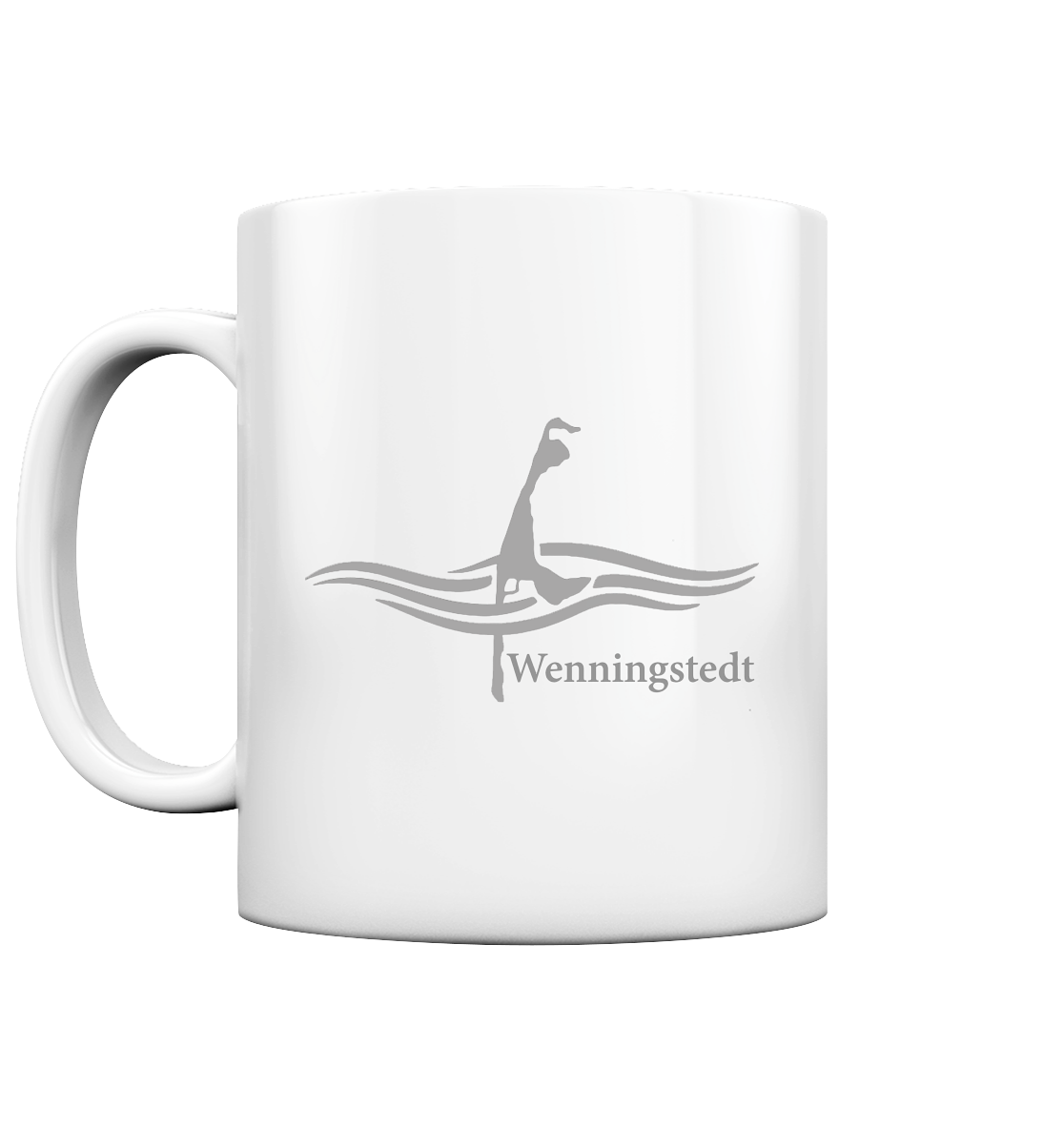 maritimes Sylt vom Meer umschlungen - Edition Wenningstedt - Tasse glossy