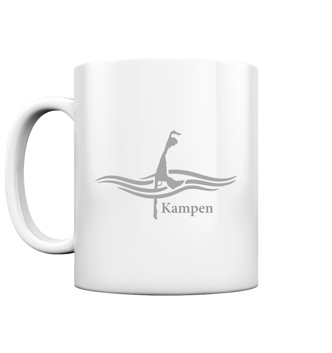 maritimes Sylt vom Meer umschlungen - Edition Kampen - Tasse glossy