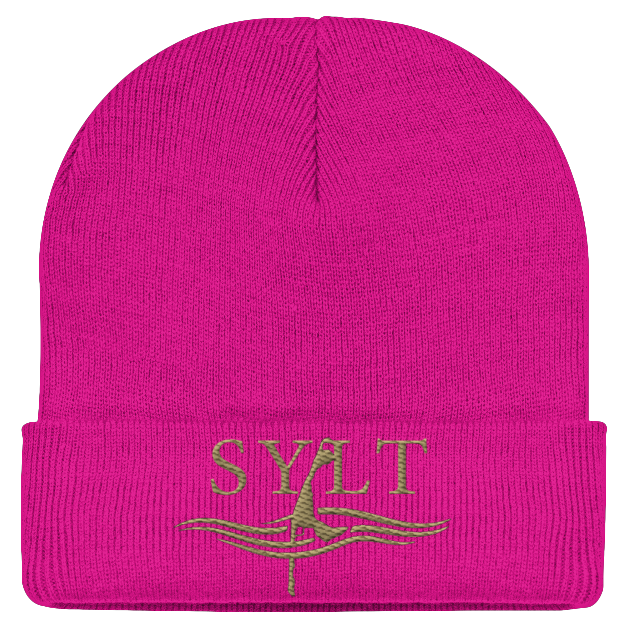 BLACK or WHITE - SyltWelle Stick Gold - Classic Beanie