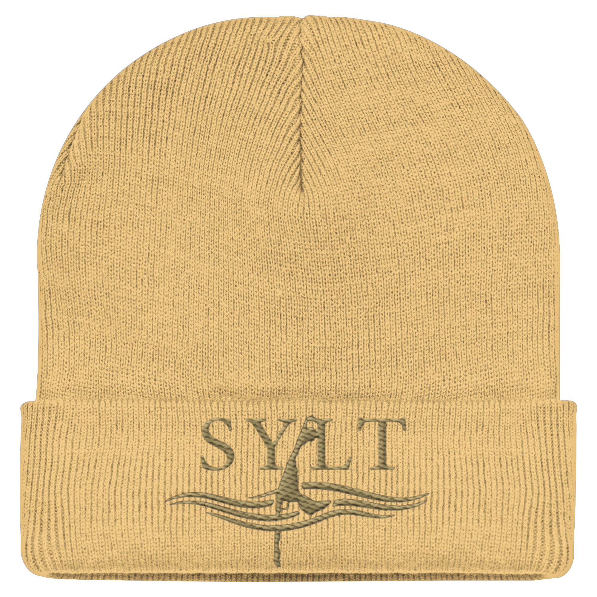 BLACK or WHITE - SyltWelle Stick Gold - Classic Beanie