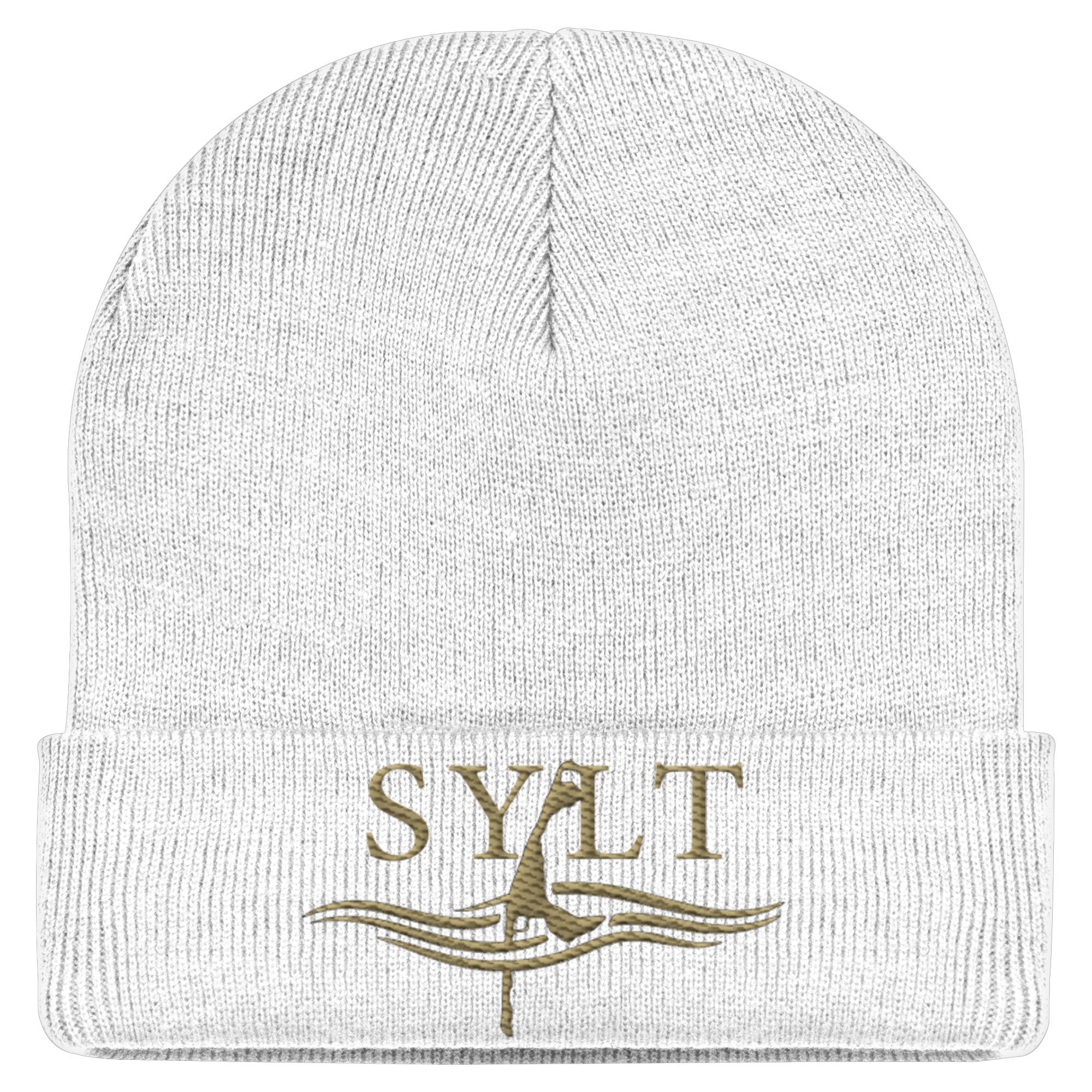 BLACK or WHITE - SyltWelle Stick Gold - Classic Beanie