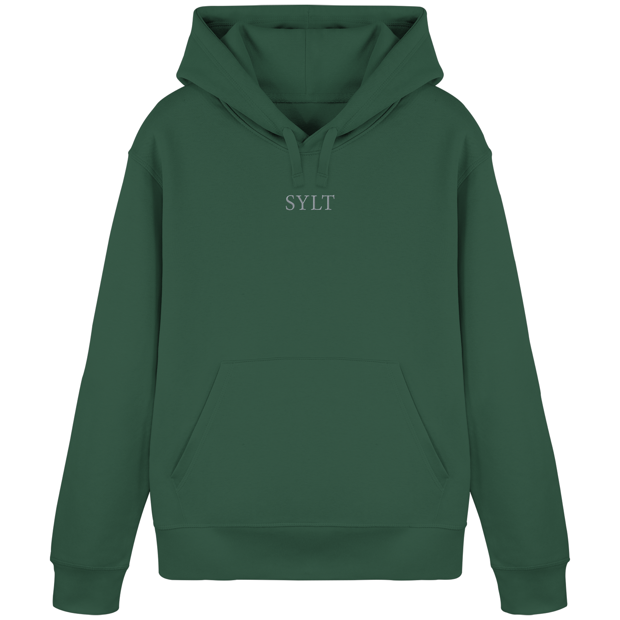 maritime SyltWelle mit Stick (front) & Logo (hinten) - Basic Hoodie