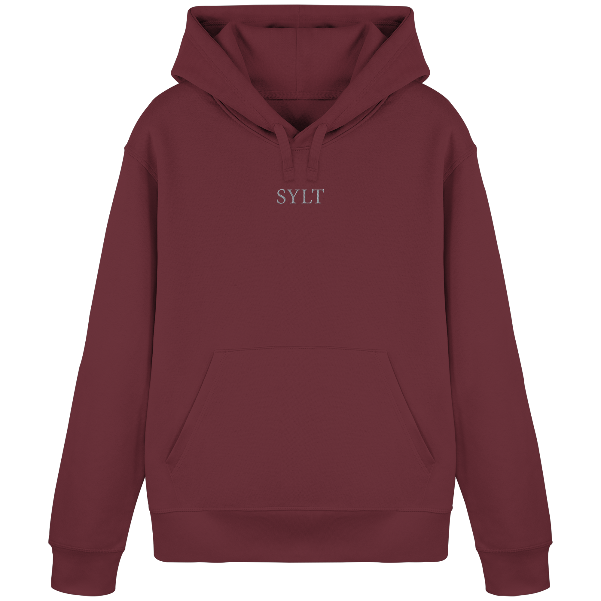 maritime SyltWelle mit Stick (front) & Logo (hinten) - Basic Hoodie