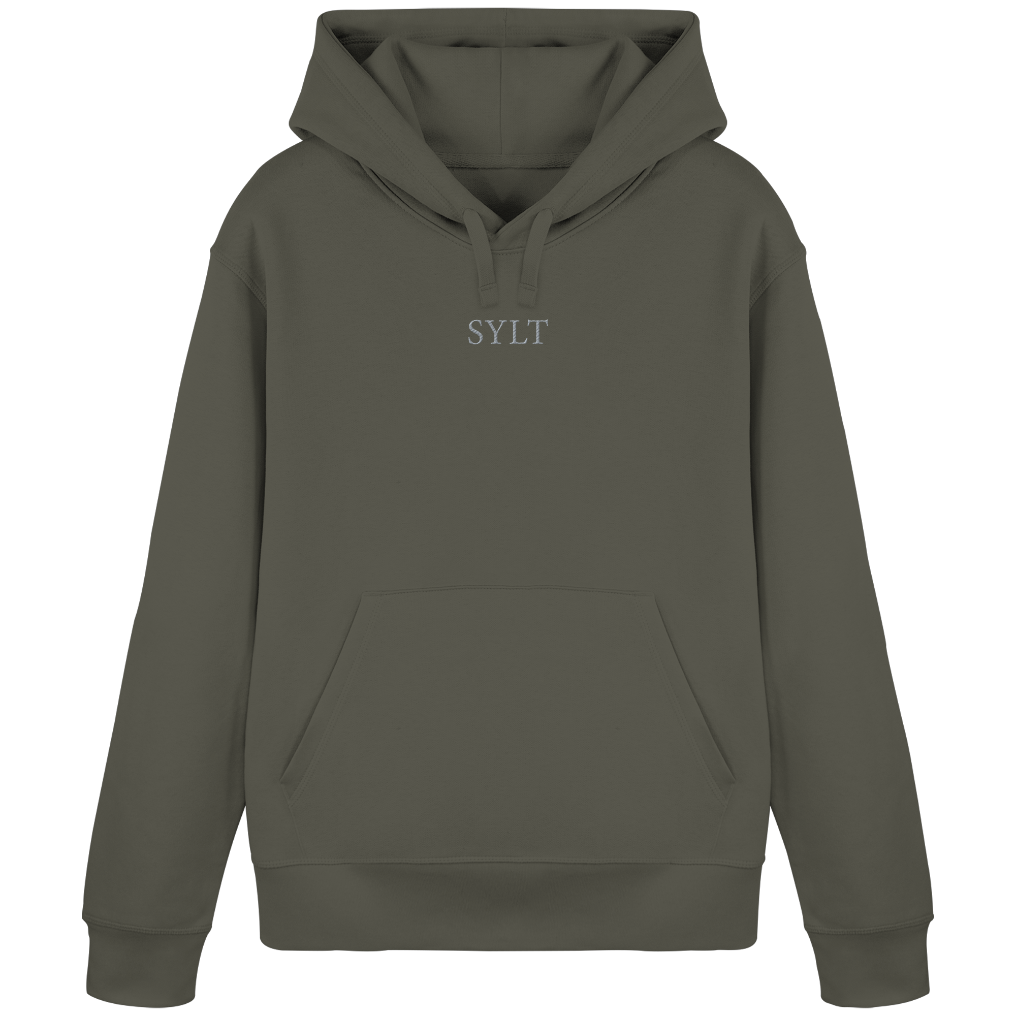 maritime SyltWelle mit Stick (front) & Logo (hinten) - Basic Hoodie