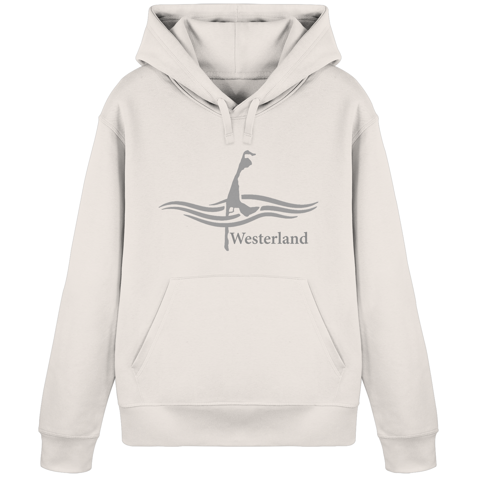 maritimes Sylt vom Meer umschlungen - Edition Westerland (Vorne) - Basic Hoodie