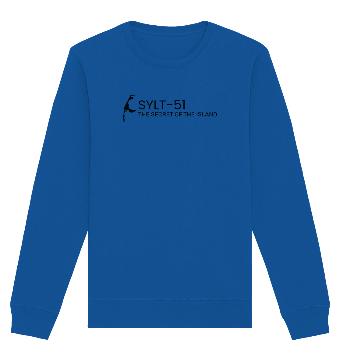 Sylt-51 - The secret of Island black (front - quer) Sweatshirt - Basic