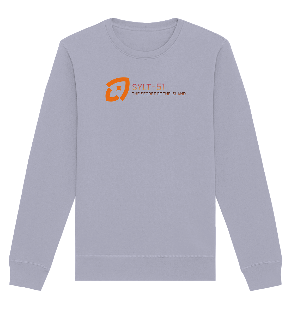Sylt-51 Crew Sweatshirt Basic (front / quer) - Orange