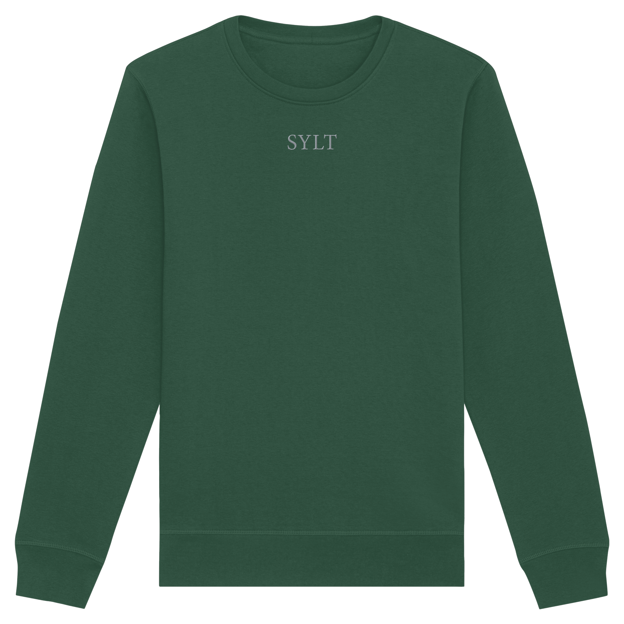 maritime SyltWelle mit Stick (front) & Logo (hinten) - Basic Sweatshirt