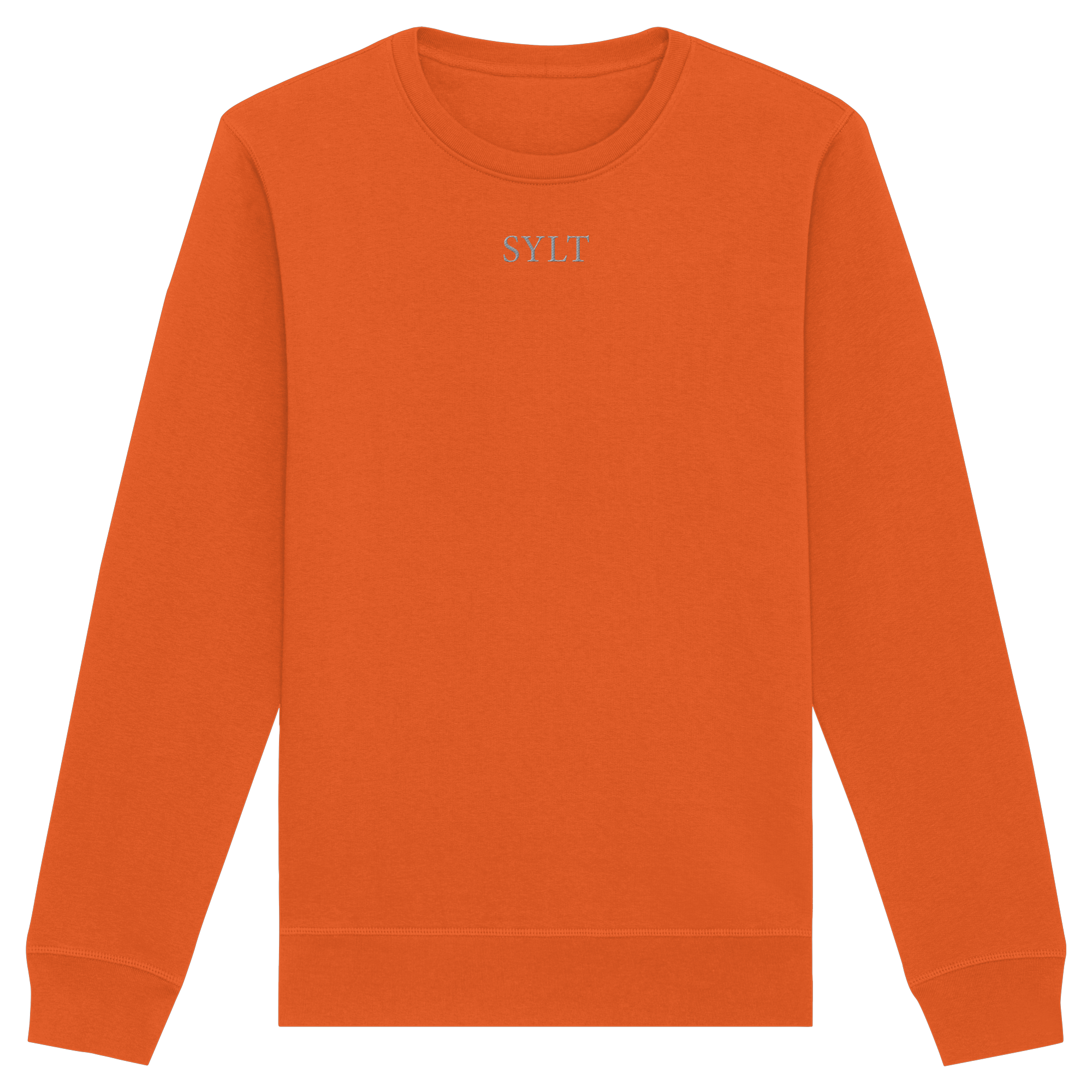 maritime SyltWelle mit Stick (front) & Logo (hinten) - Basic Sweatshirt