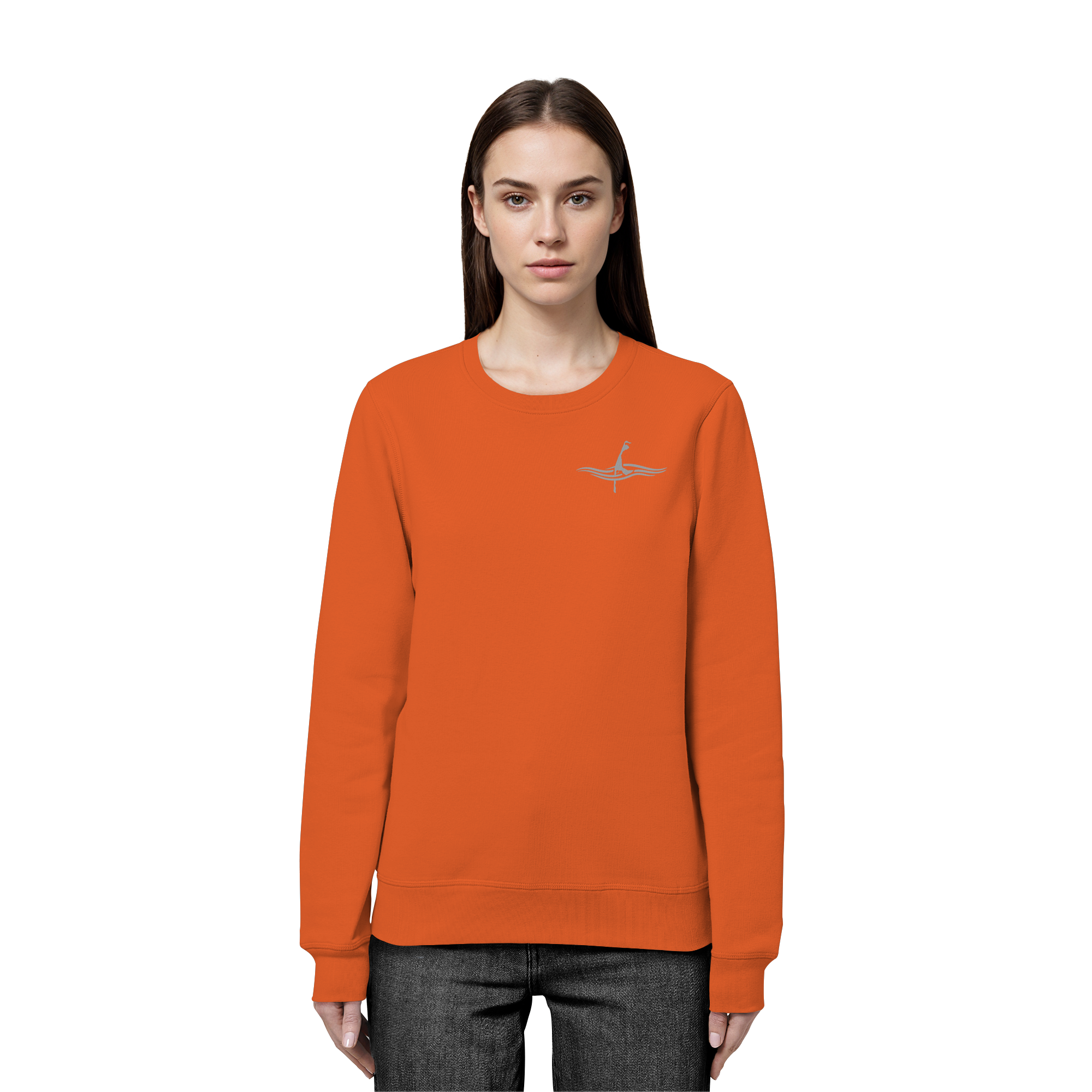 maritimes Sylt vom Meer umschlungen  - Unisex Sweatshirt