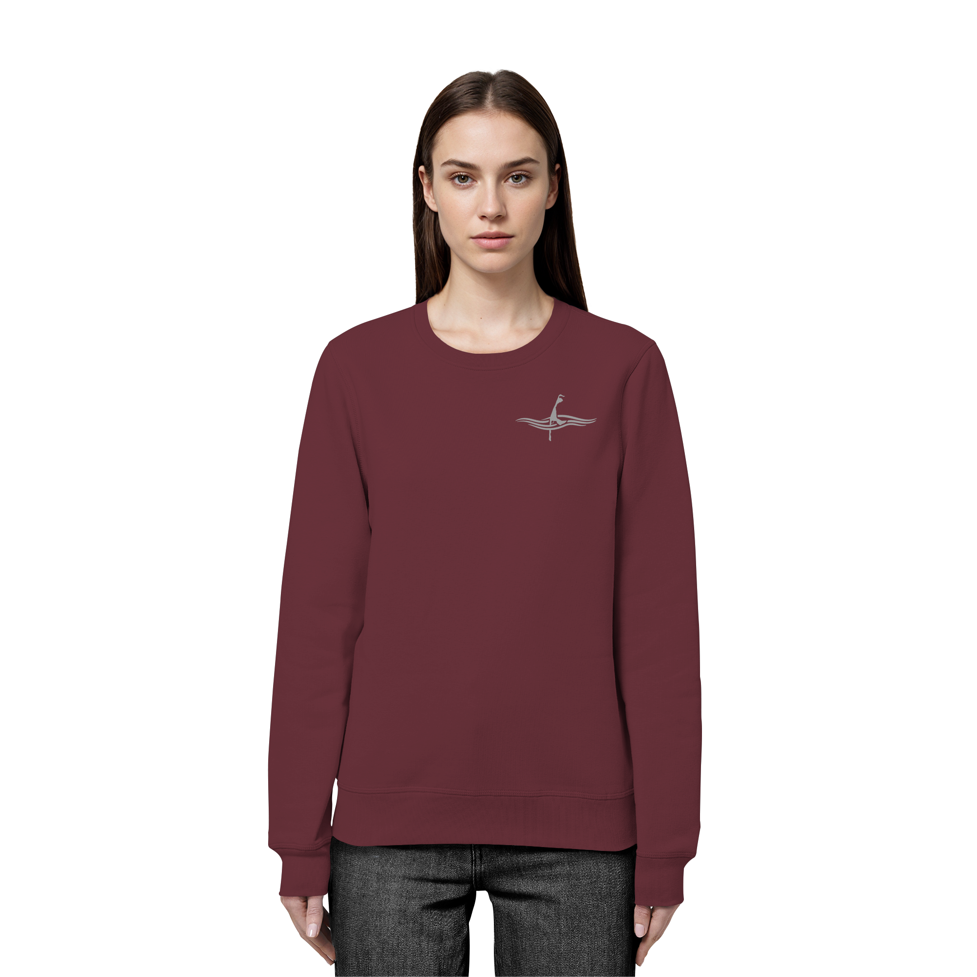 maritimes Sylt vom Meer umschlungen  - Unisex Sweatshirt
