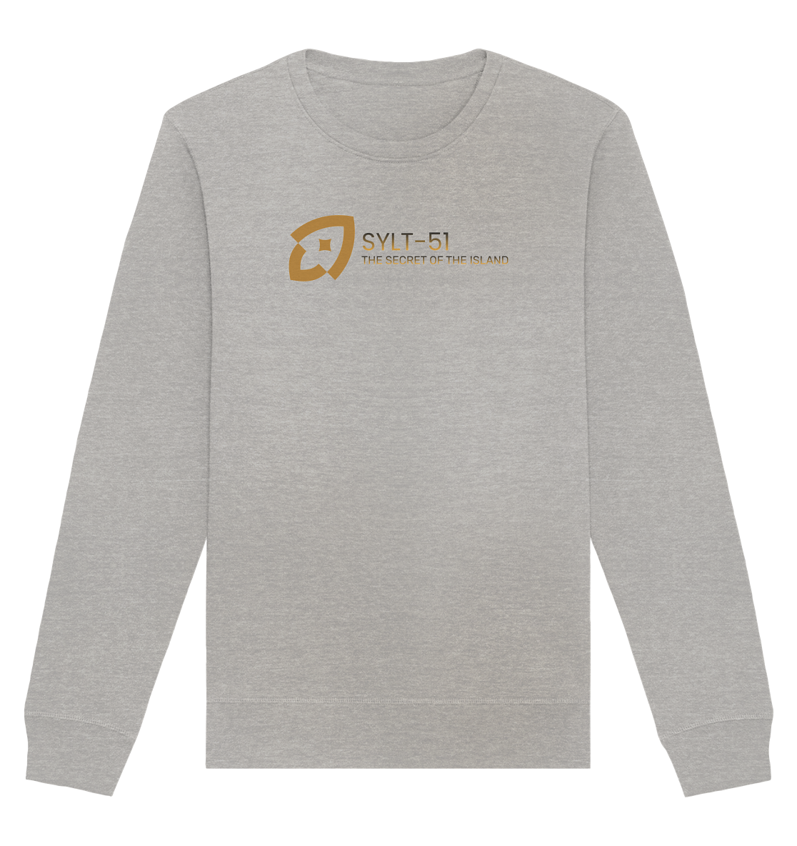 Sylt-51 Crew Sweatshirt Basic (front / quer) - gold