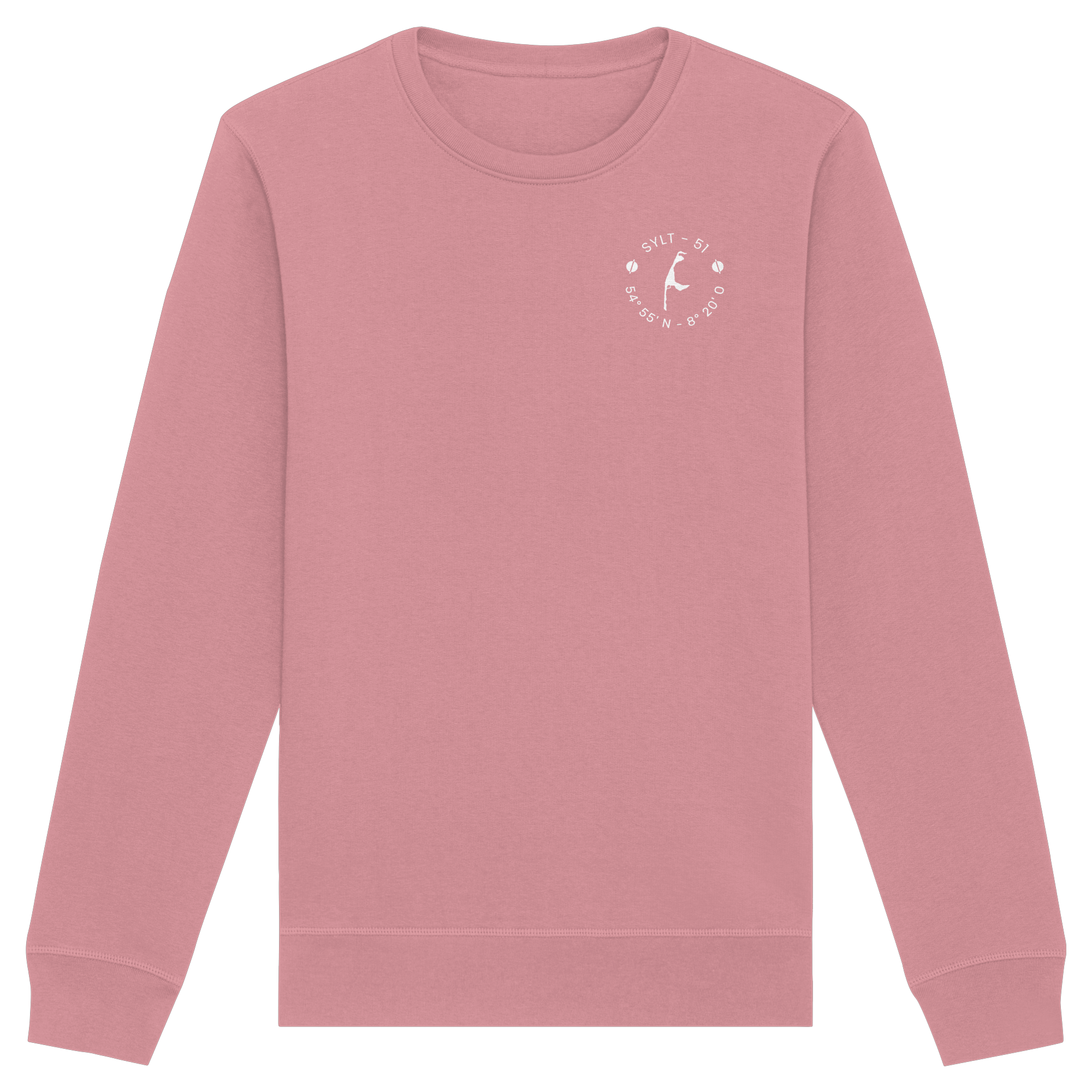 Sylt-51 Koordinate (small - front) - Basic Sweatshirt
