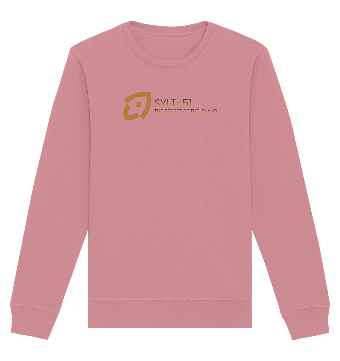 Sylt-51 Crew Sweatshirt Basic (front / quer) - gold