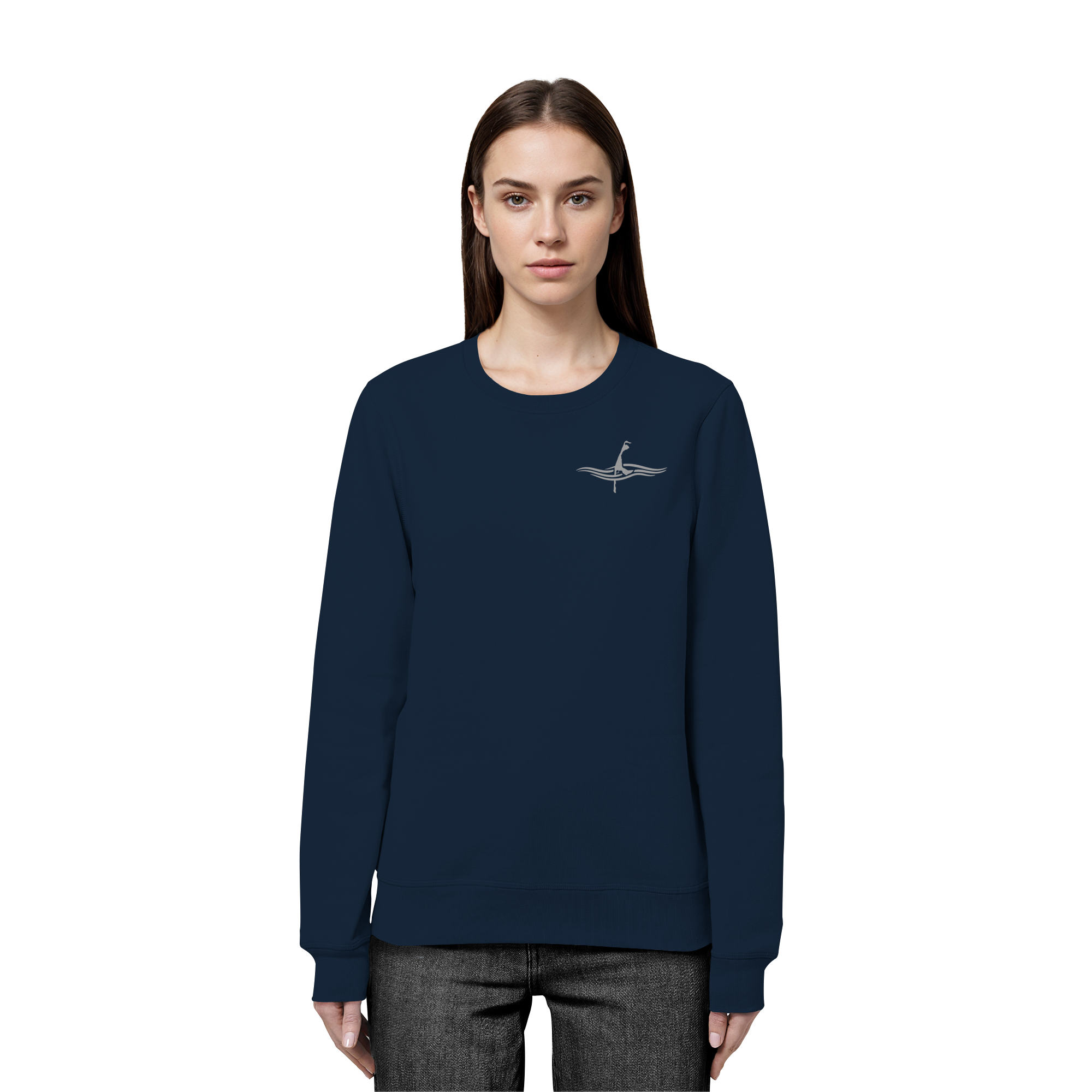 maritimes Sylt vom Meer umschlungen  - Unisex Sweatshirt