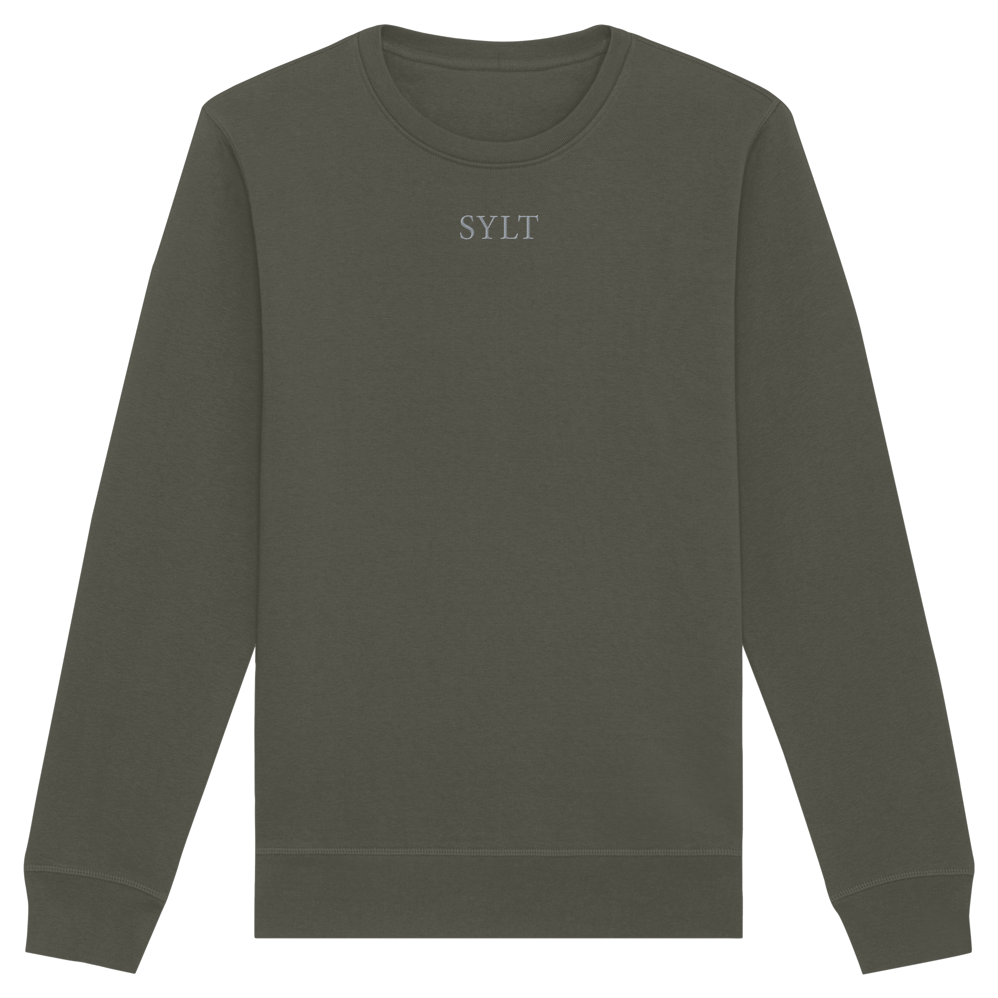 maritime SyltWelle mit Stick (front) & Logo (hinten) - Basic Sweatshirt