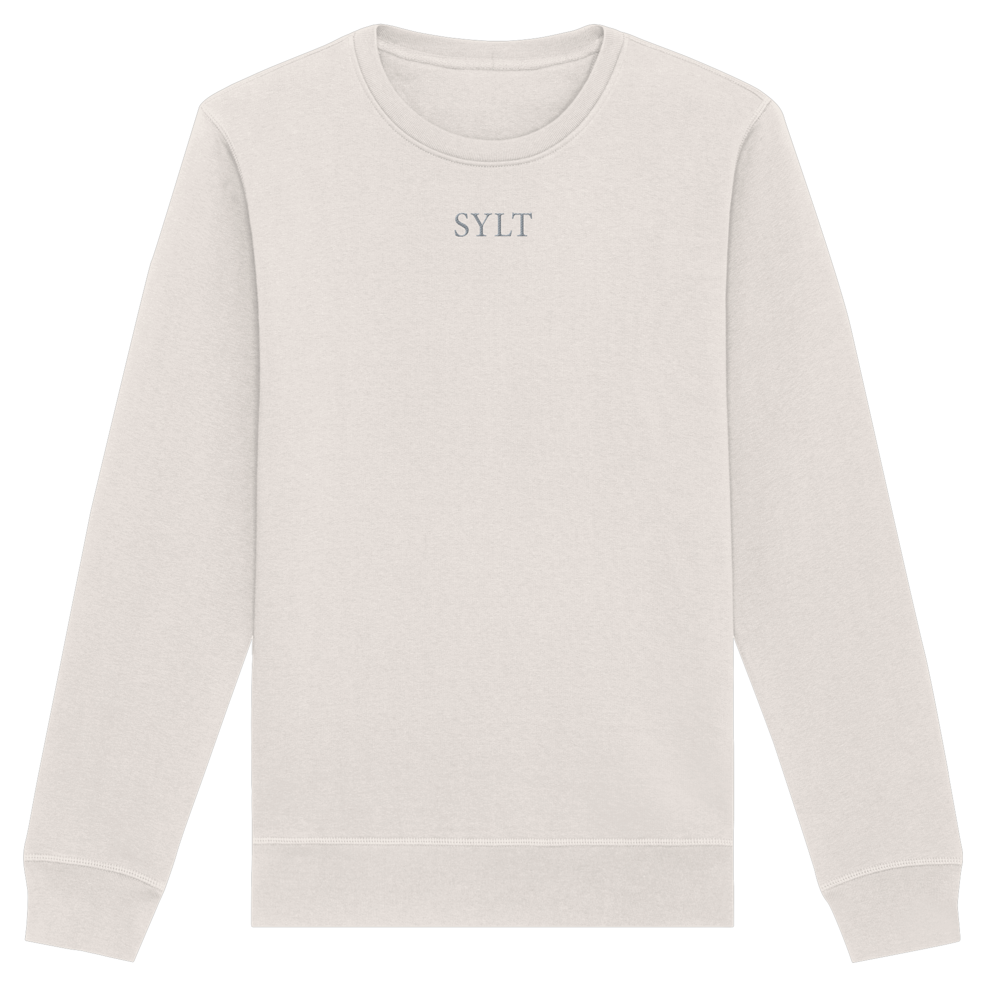 maritime SyltWelle mit Stick (front) & Logo (hinten) - Basic Sweatshirt