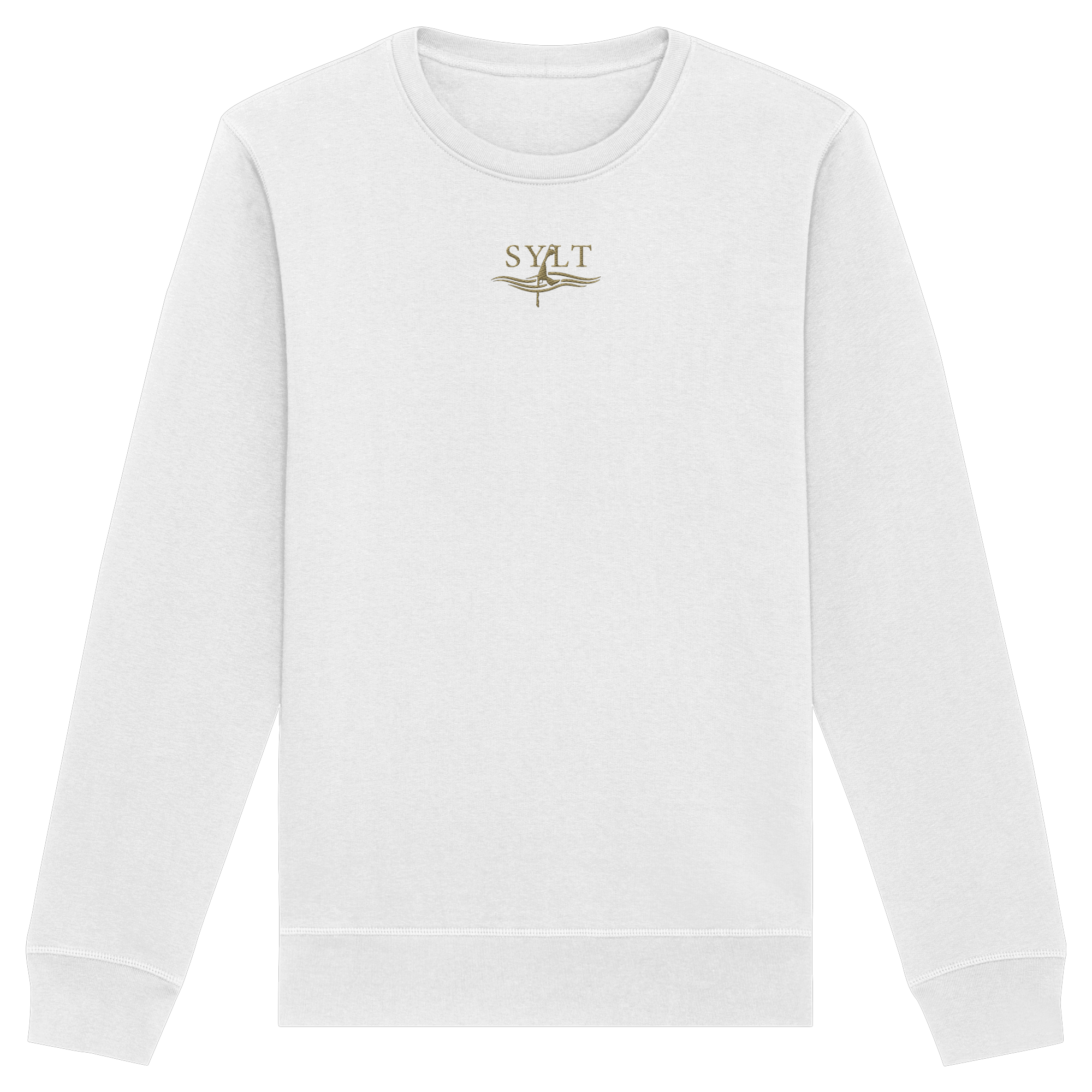BLACK or WHITE - SyltWelle Stick Gold - Sweatshirt mit Charakter