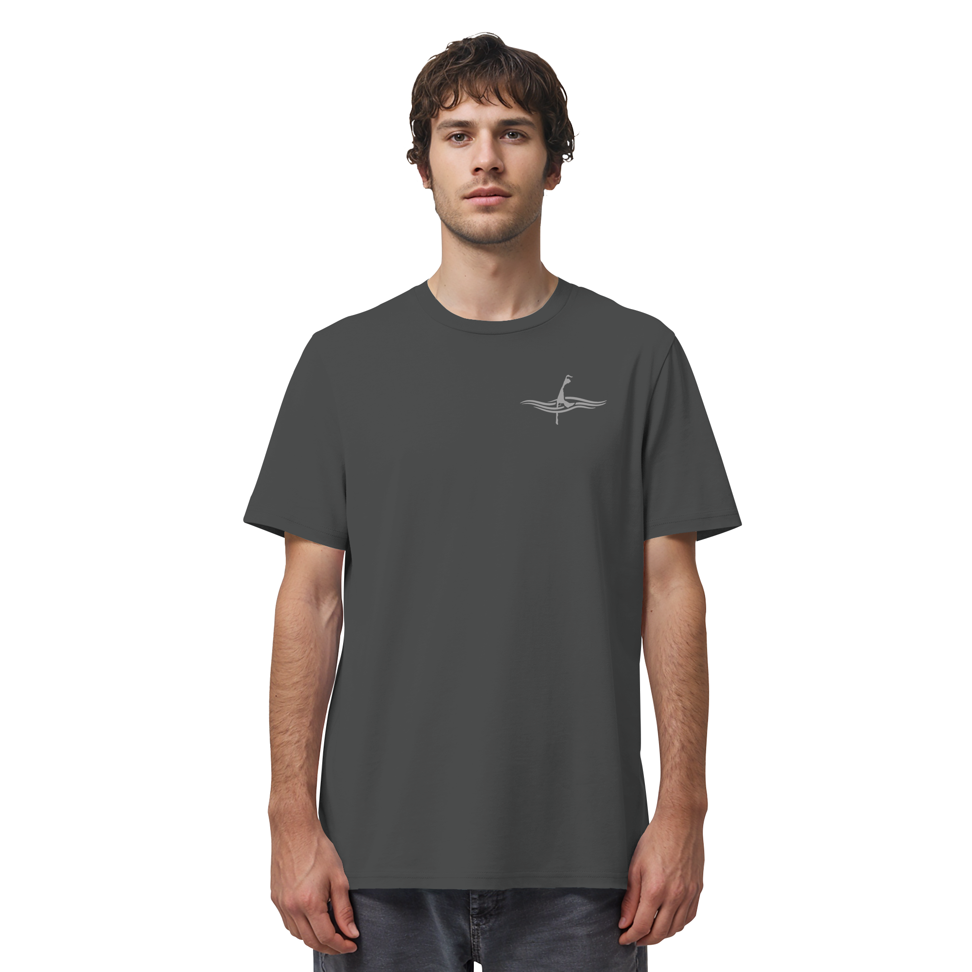 maritimes Sylt vom Meer umschlungen  - Basic Shirt