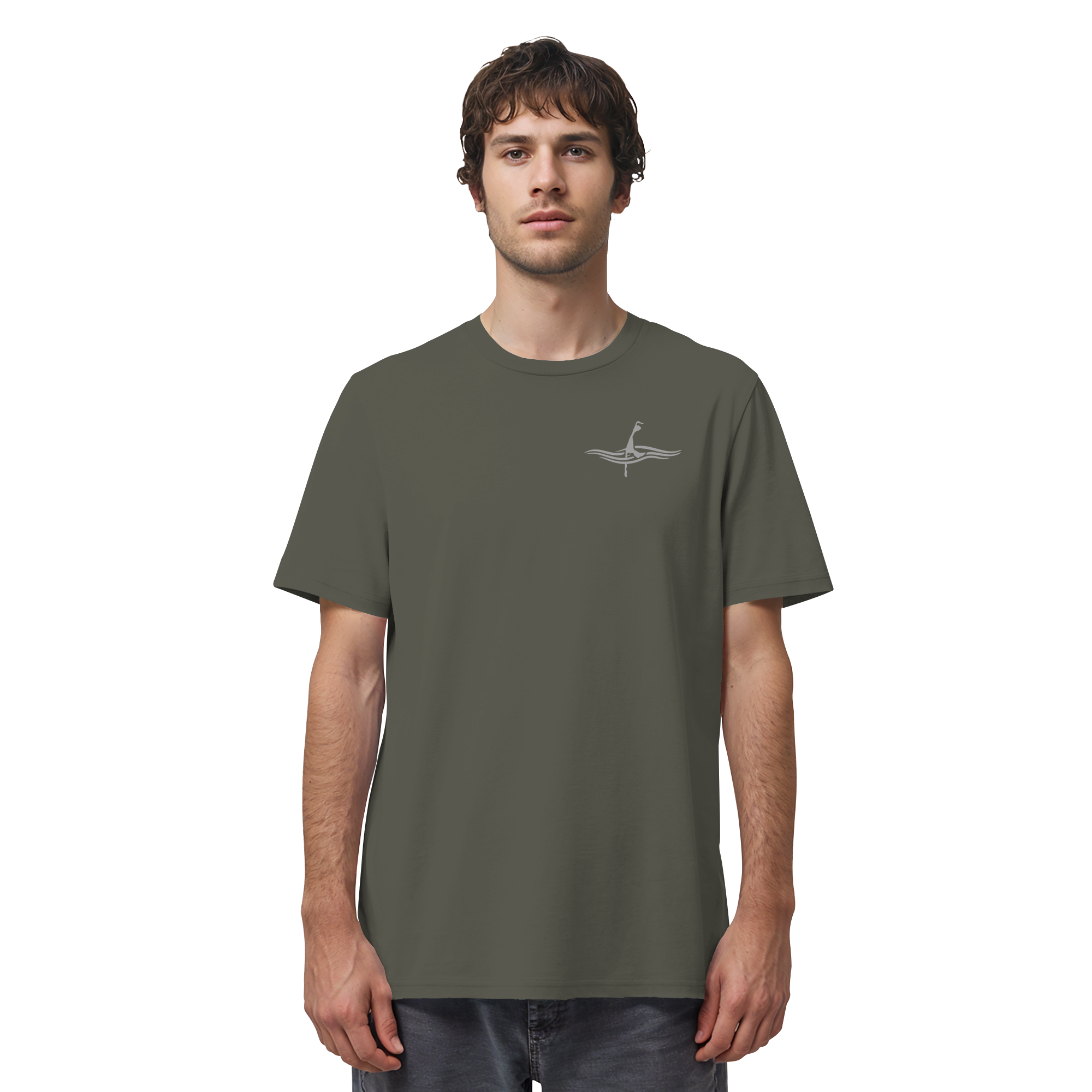 maritimes Sylt vom Meer umschlungen  - Basic Shirt