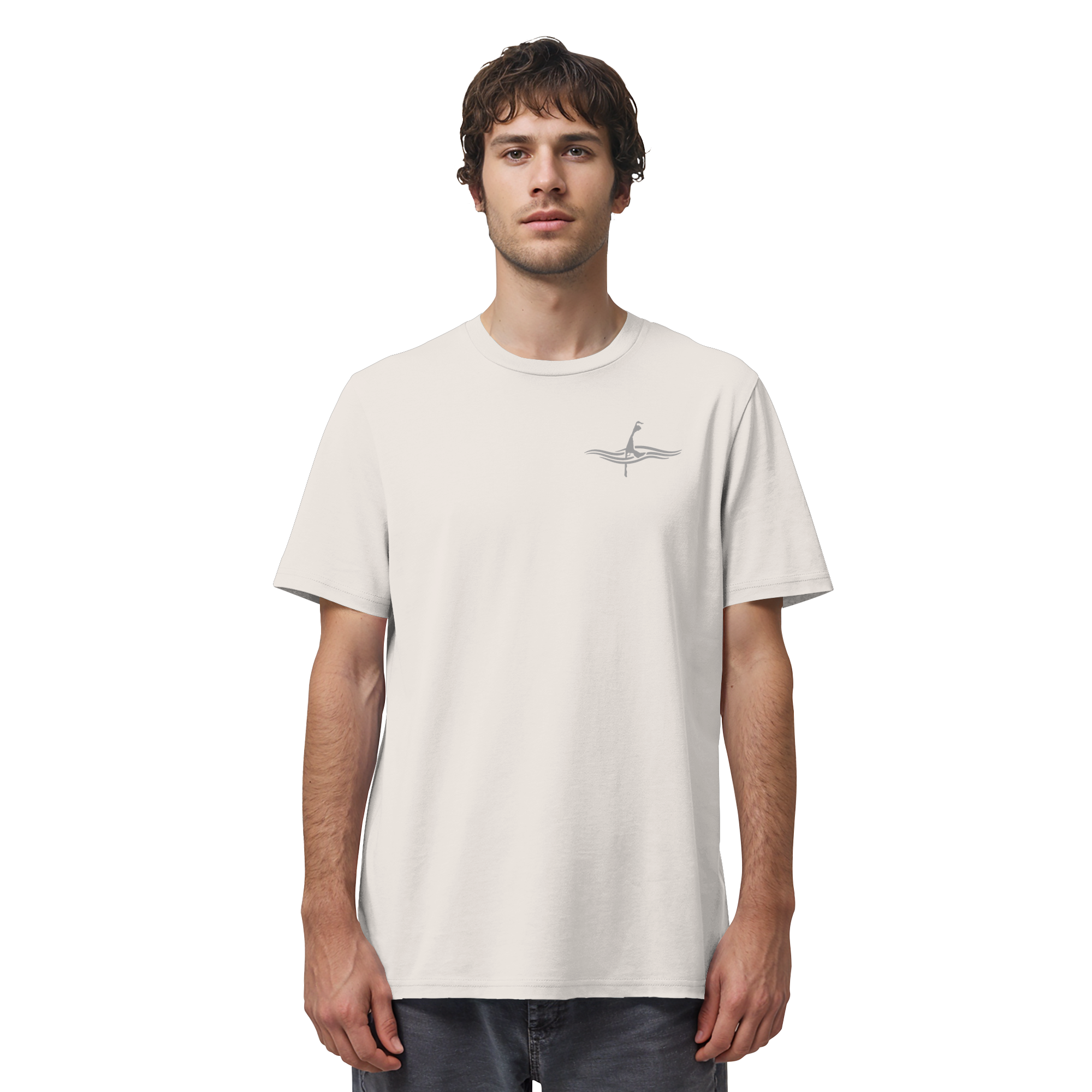 maritimes Sylt vom Meer umschlungen  - Basic Shirt
