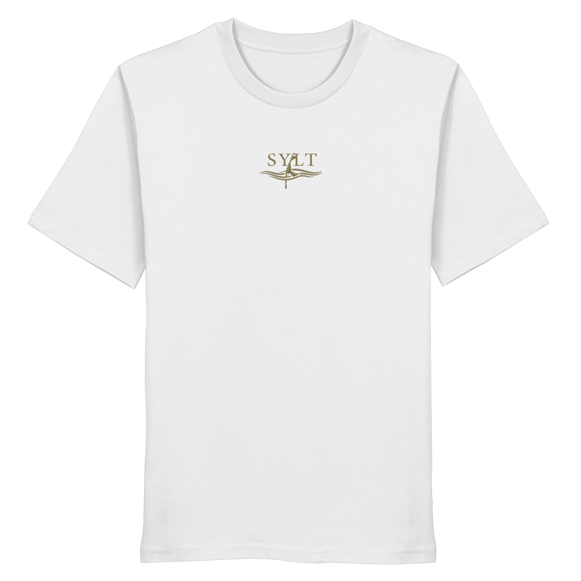 BLACK or WHITE - SyltWelle Stick Gold -  Premium T-Shirt