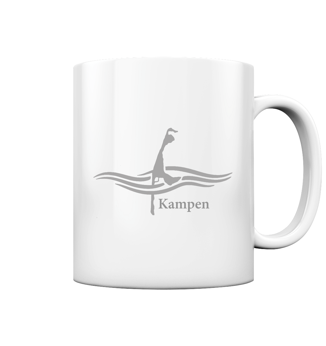 maritimes Sylt vom Meer umschlungen - Edition Kampen - Tasse glossy